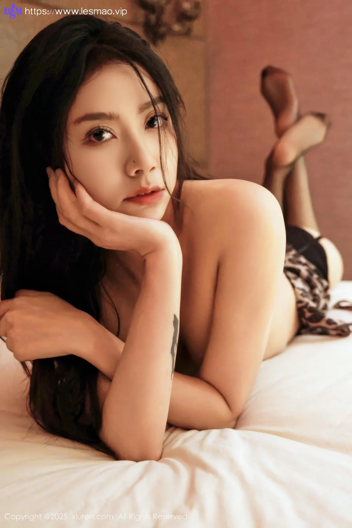 XiuRen 秀人 No.9721 方子萱 性感豹纹长裙 - 76