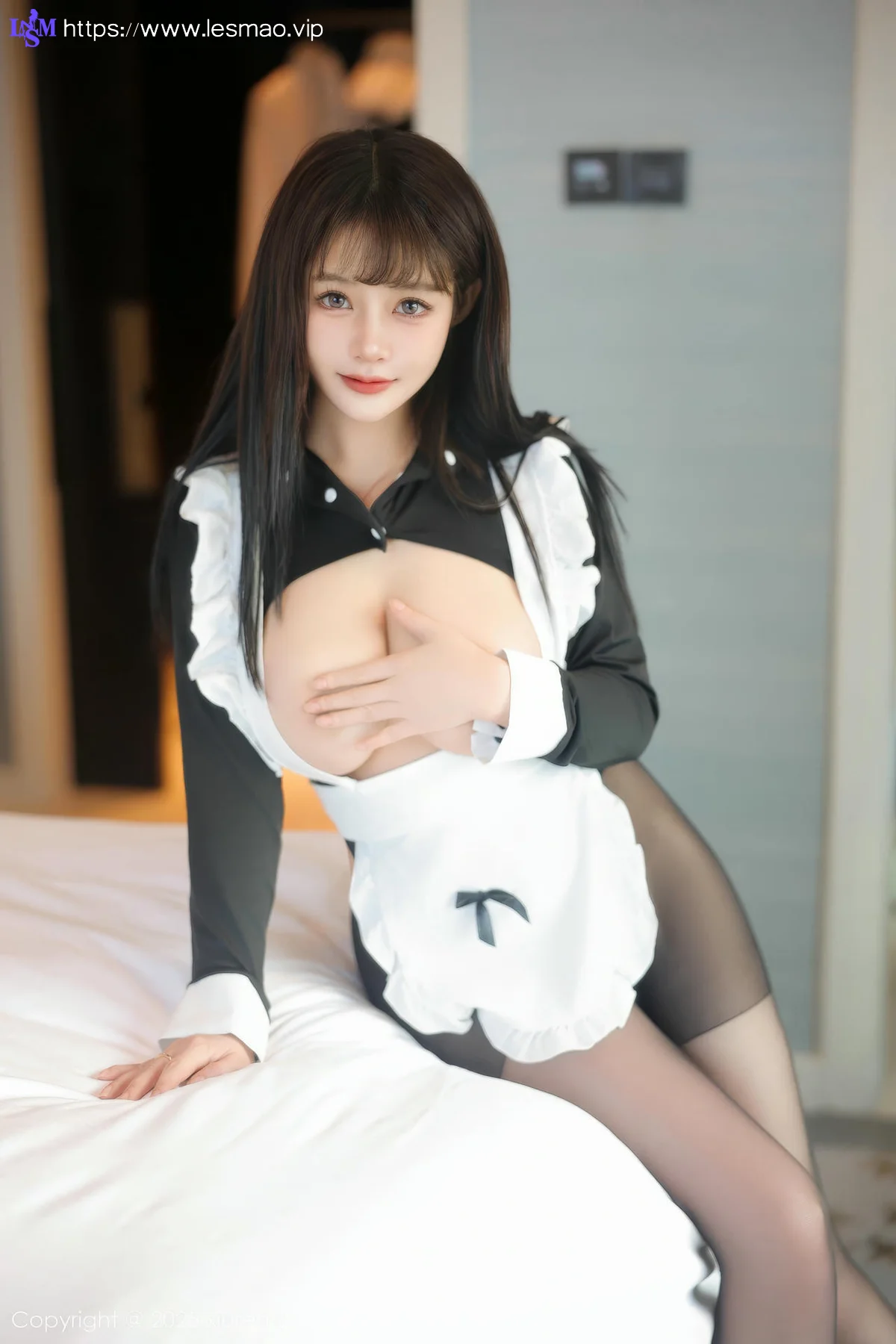 XiuRen 秀人 No.9724 可可芝 爆乳连体衣少女 - 38