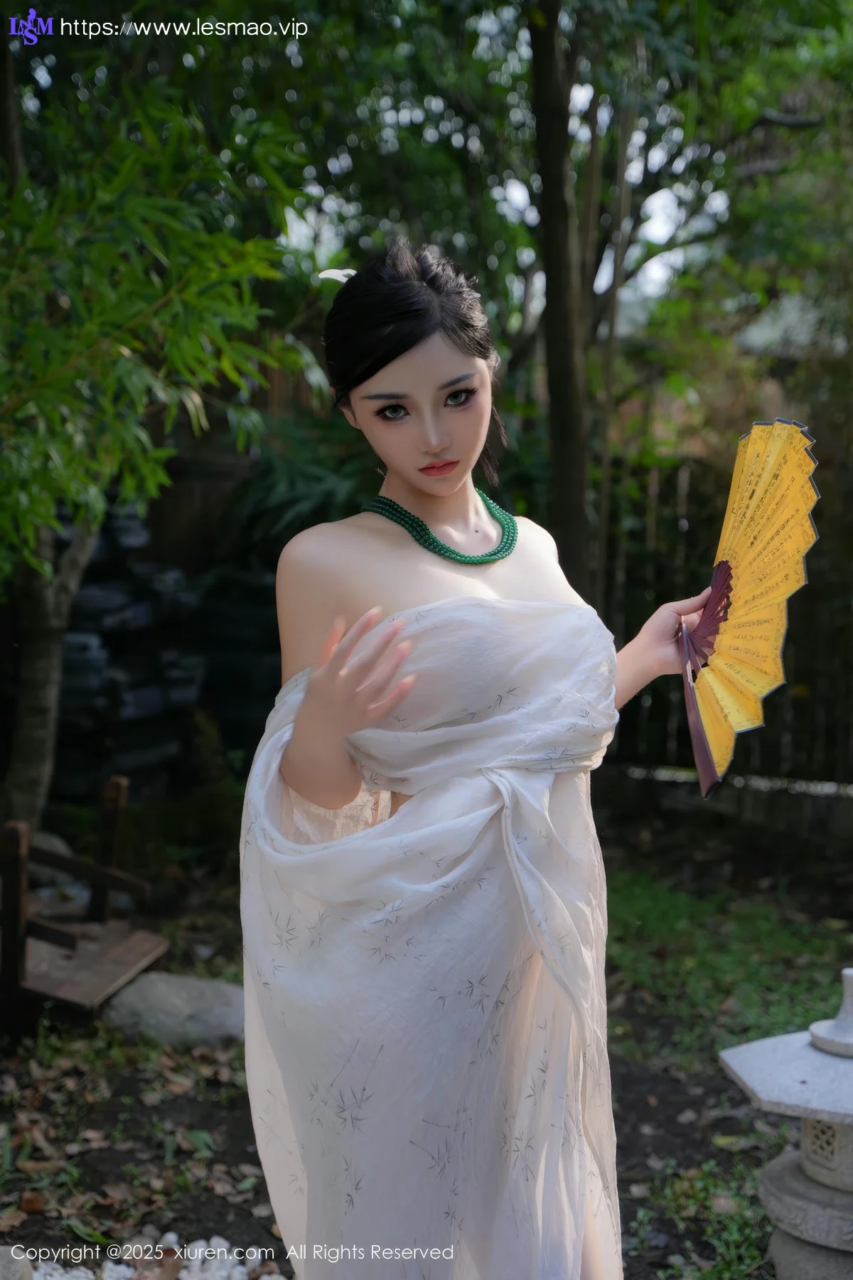 XiuRen 秀人 No.9730 妙可可Cheese 户外凉亭玉体诱惑 - 20