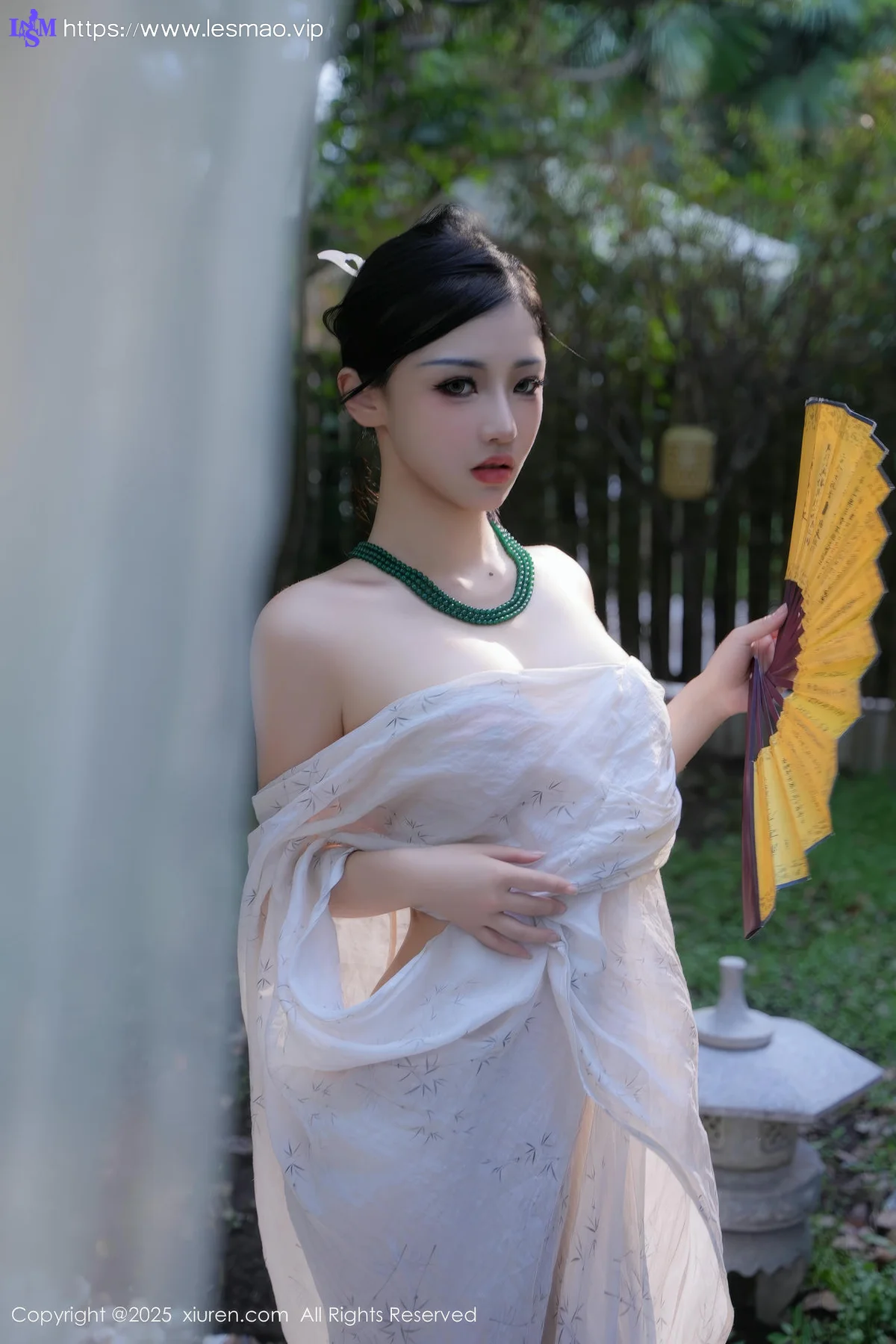 XiuRen 秀人 No.9730 妙可可Cheese 户外凉亭玉体诱惑 - 21
