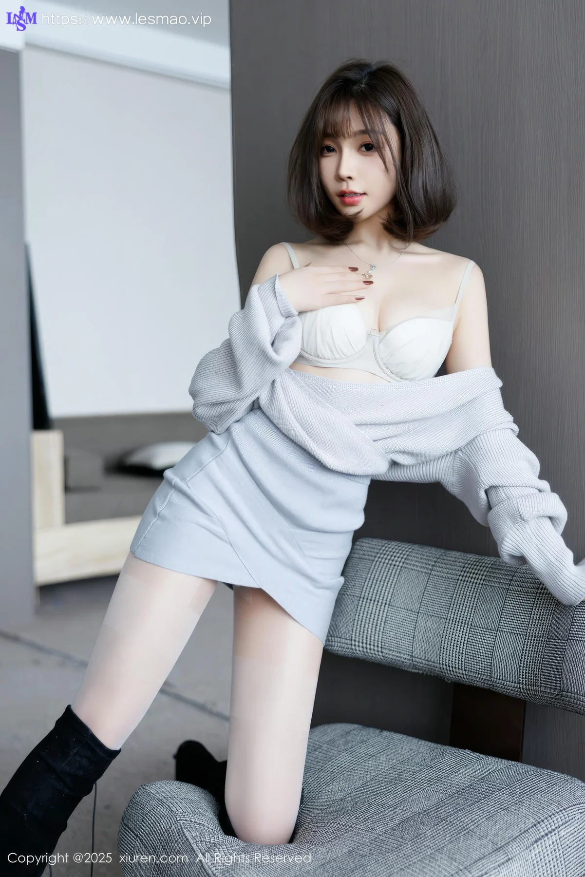 XiuRen 秀人 No.9734 徐莉芝Booty 香肩美女私房 - 23