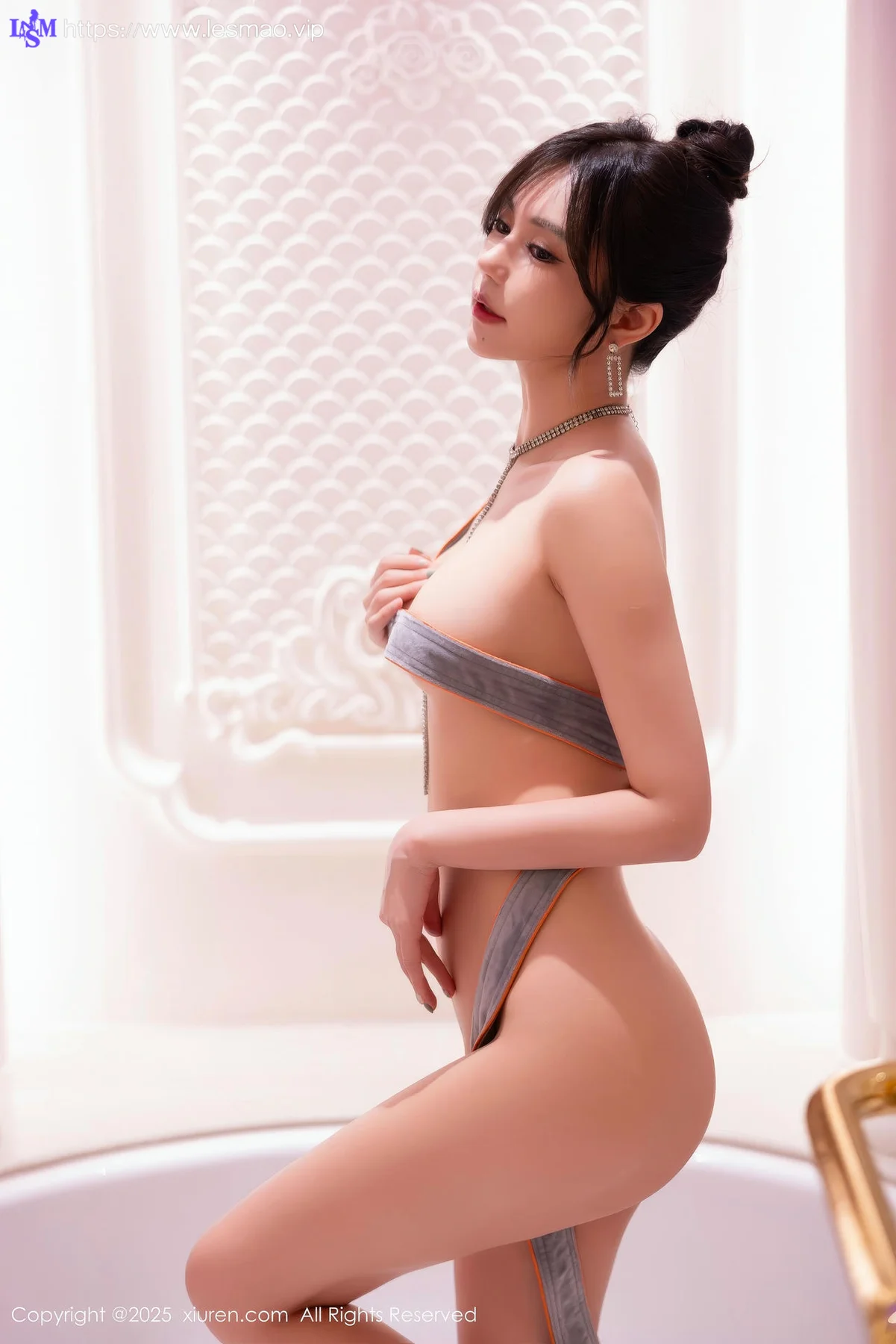 XiuRen 秀人 No.9739 绮里嘉ula 玉体爆乳少女 - 75