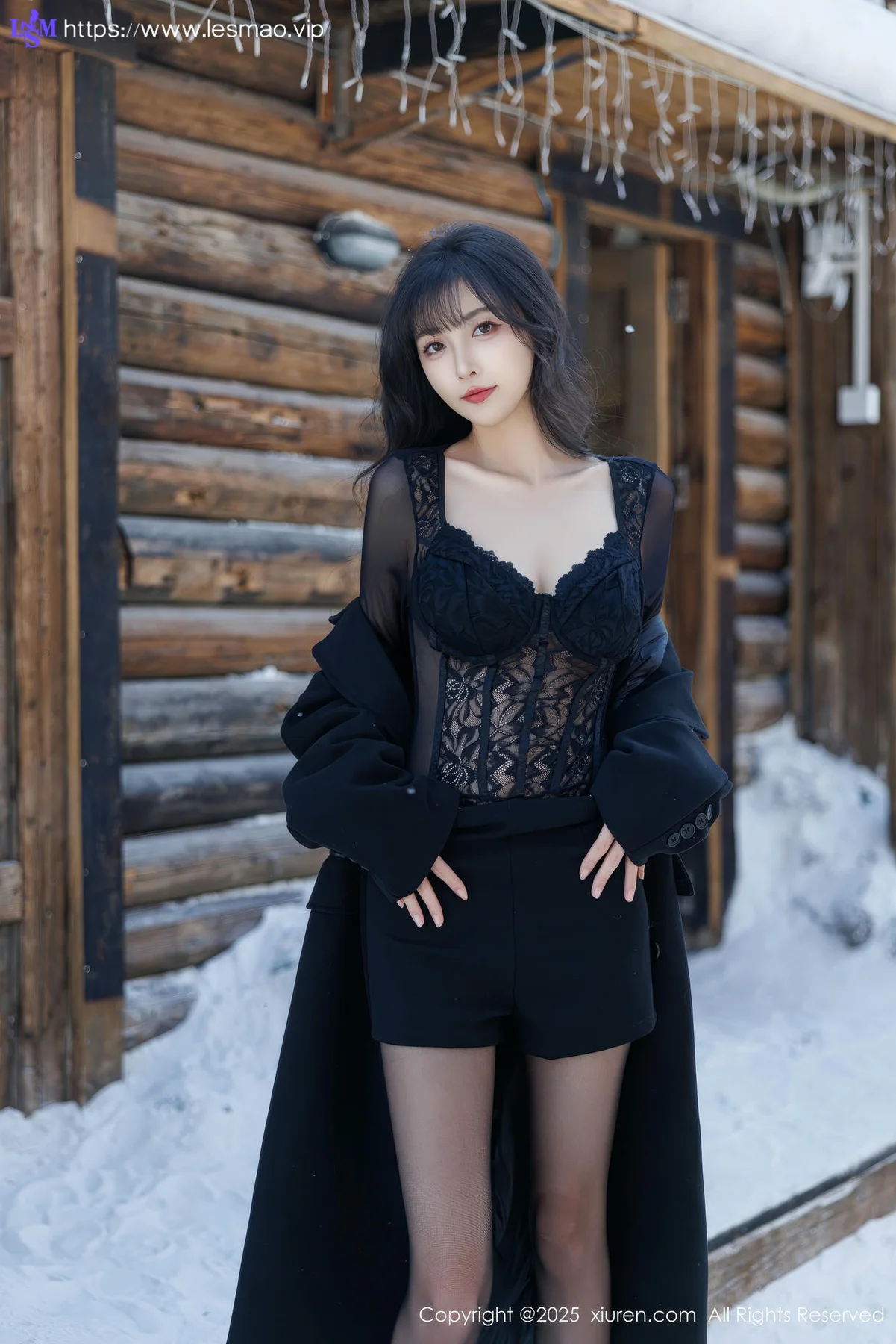 XiuRen 秀人 No.9749 林星阑 连体衣黑丝美腿 - 29