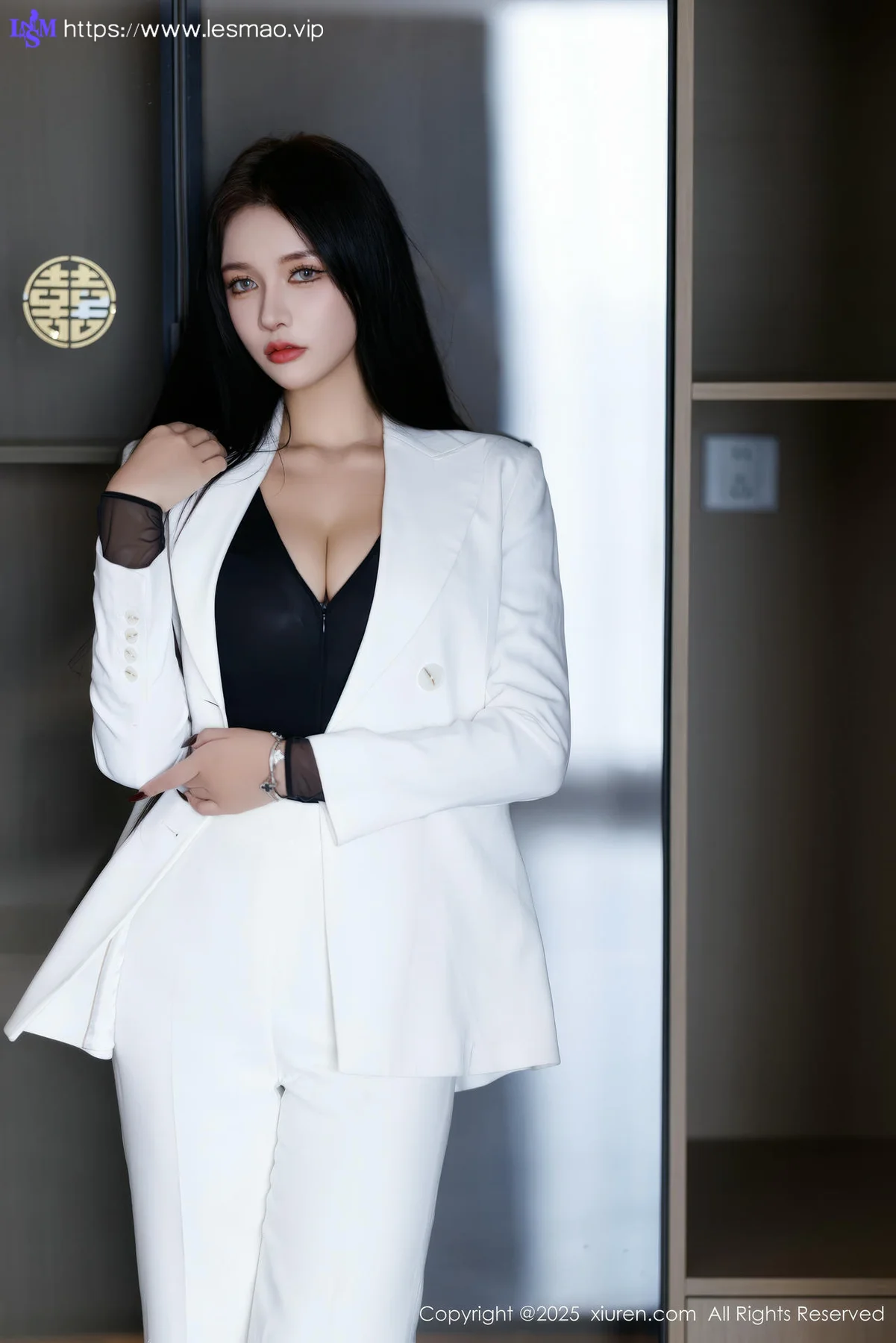 XiuRen 秀人 No.9755 娜比 妩媚爆乳连体衣 - 21