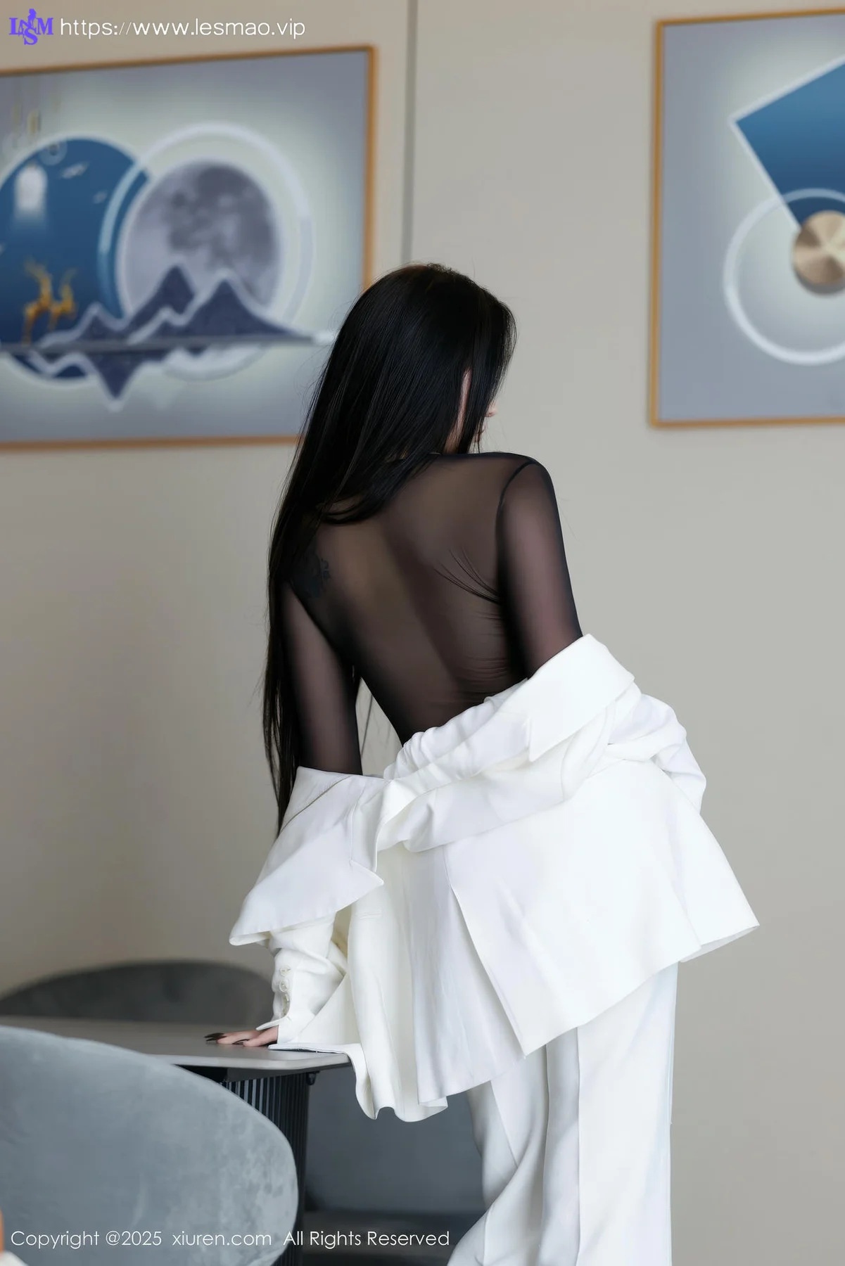 XiuRen 秀人 No.9755 娜比 妩媚爆乳连体衣 - 32