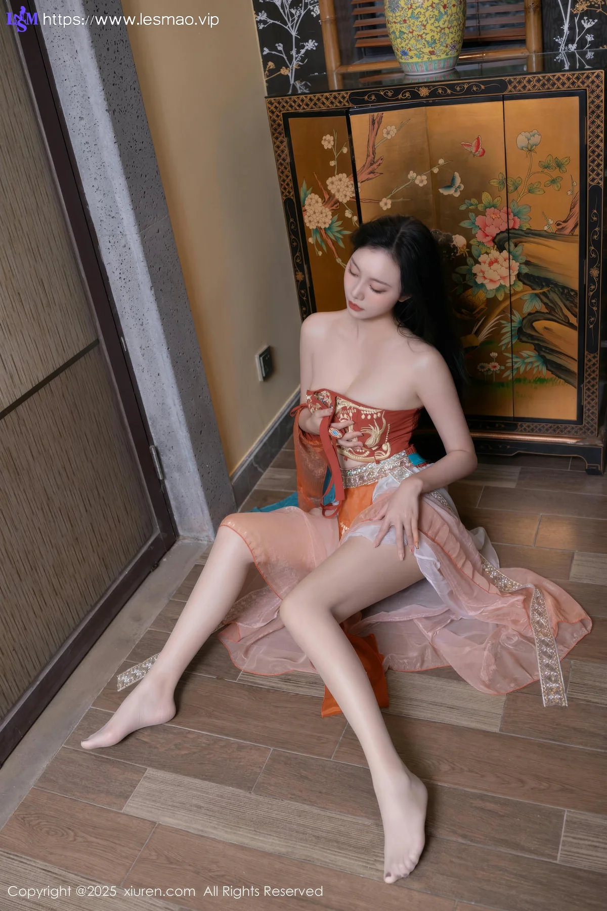XiuRen 秀人 No.9757 安然anran 超美古装香肩美乳 - 37