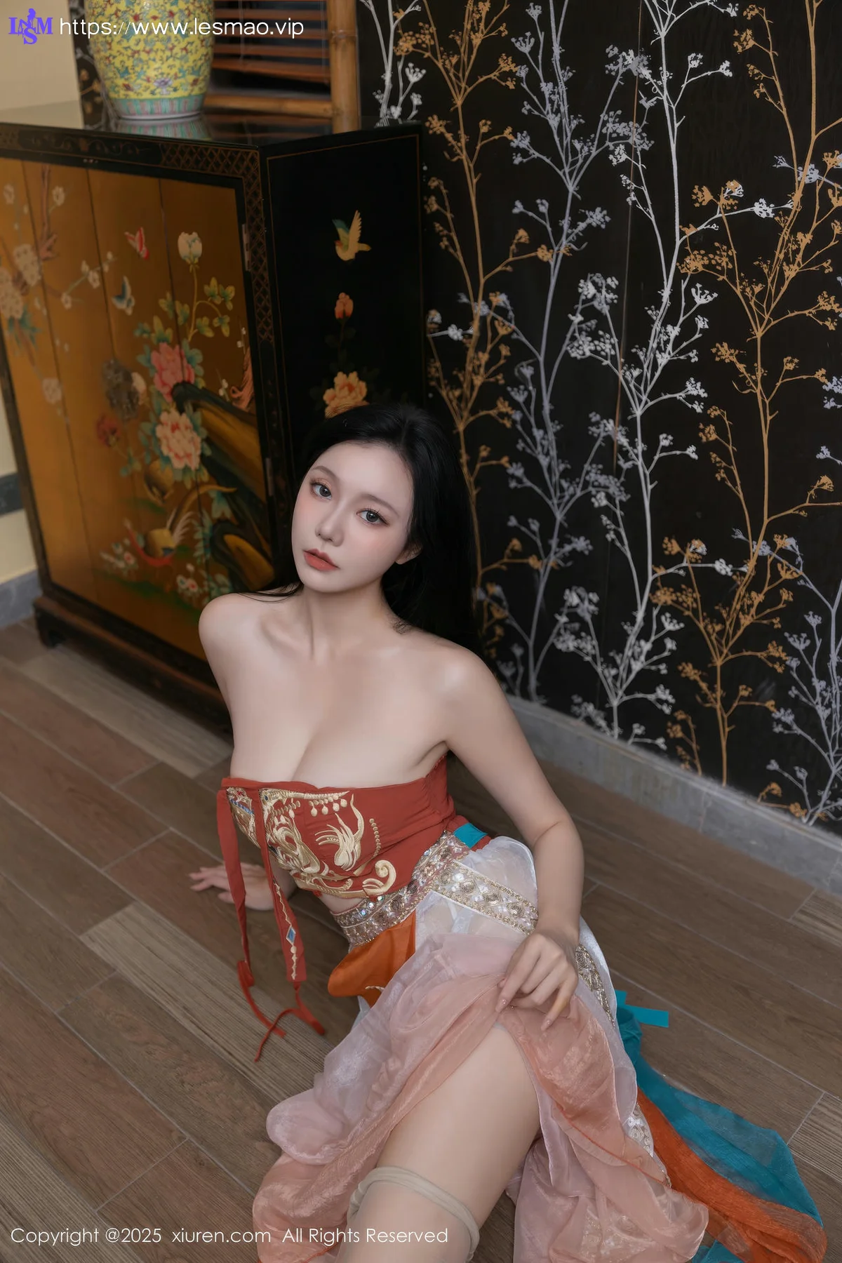 XiuRen 秀人 No.9757 安然anran 超美古装香肩美乳 - 48