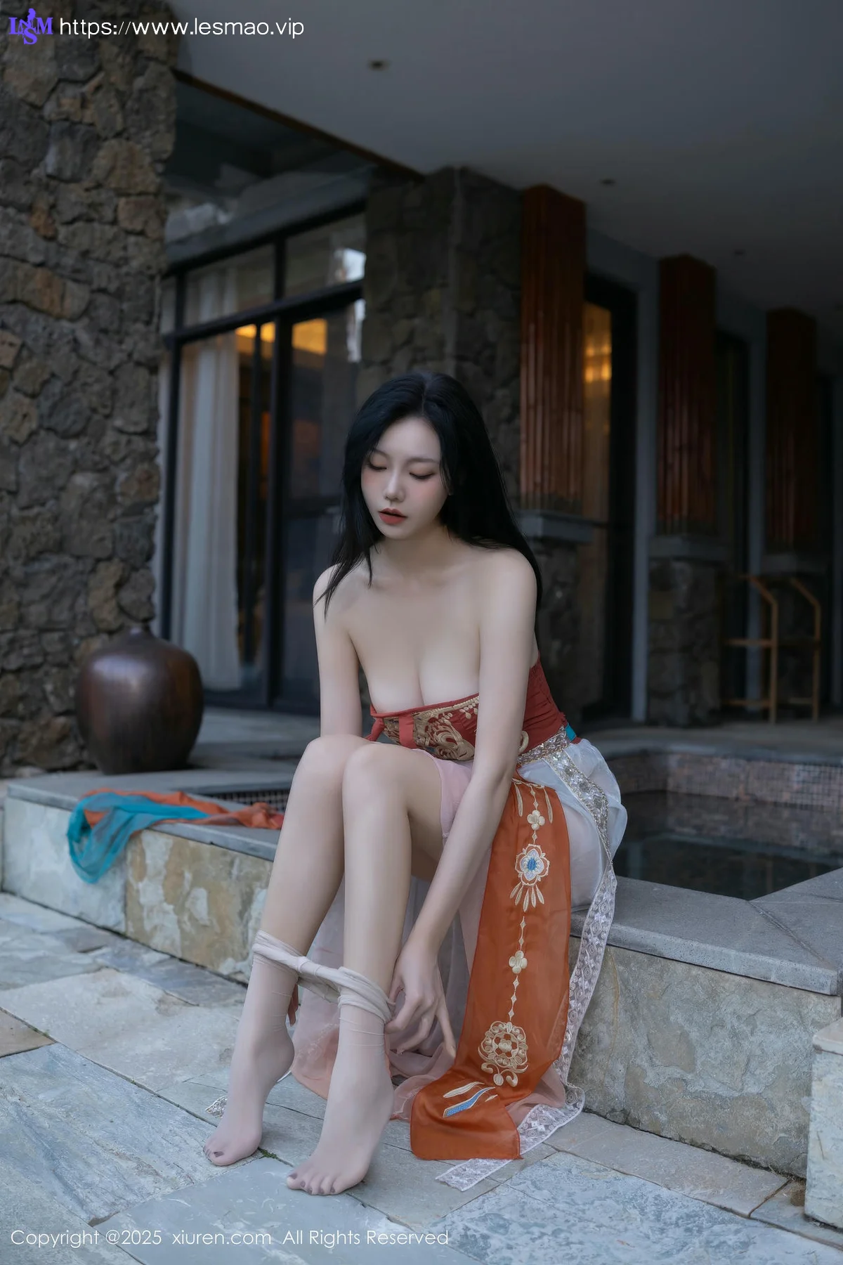 XiuRen 秀人 No.9757 安然anran 超美古装香肩美乳 - 52