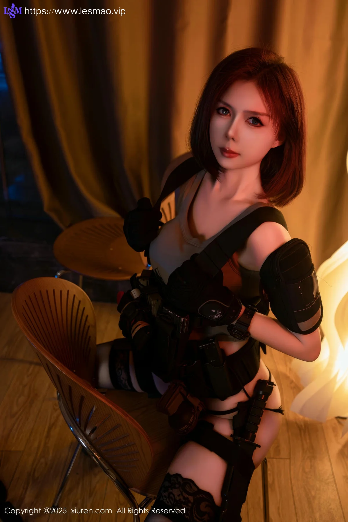 XiuRen 秀人 No.9759 白芷yy 帅气短发美女制服 - 23