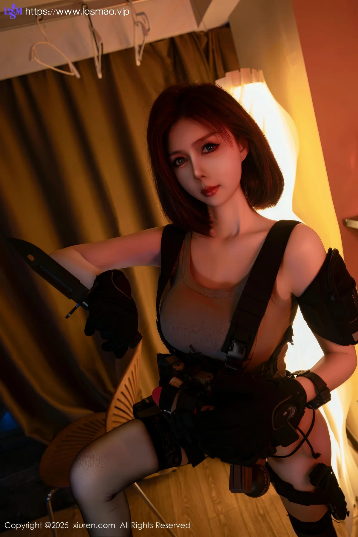 XiuRen 秀人 No.9759 白芷yy 帅气短发美女制服 - 26