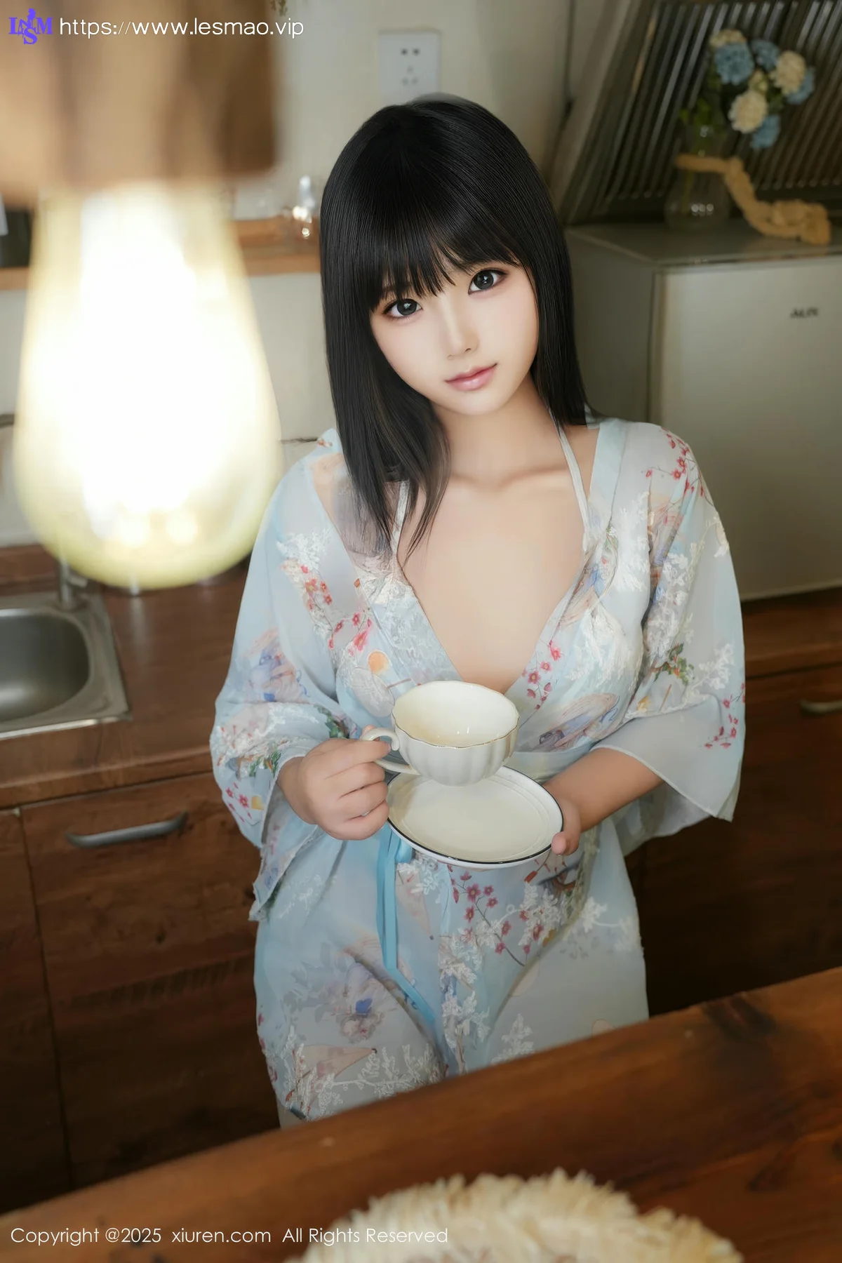 XiuRen 秀人 No.9760 姚若兮vay 香肩碎花裙 - 12