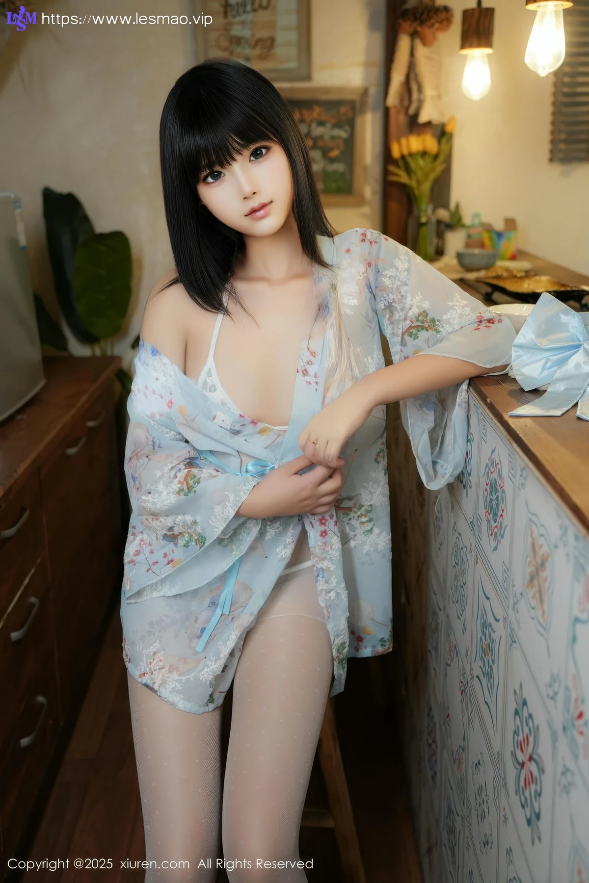 XiuRen 秀人 No.9760 姚若兮vay 香肩碎花裙 - 19