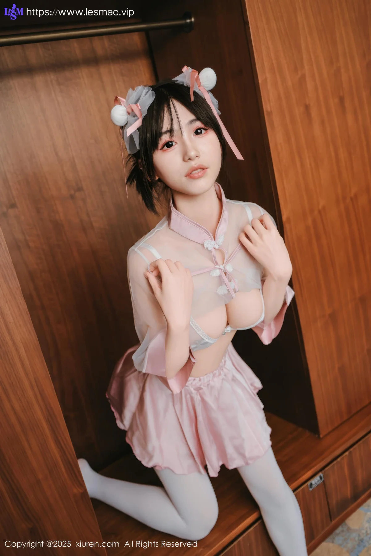 XiuRen 秀人 No.9763 灿宝 诱惑视角蕾丝爆乳 - 41