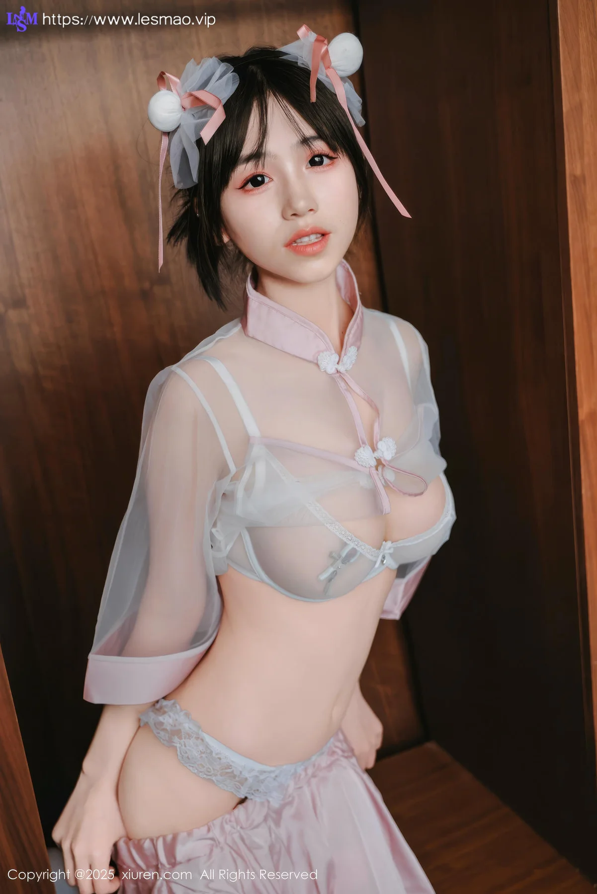 XiuRen 秀人 No.9763 灿宝 诱惑视角蕾丝爆乳 - 42