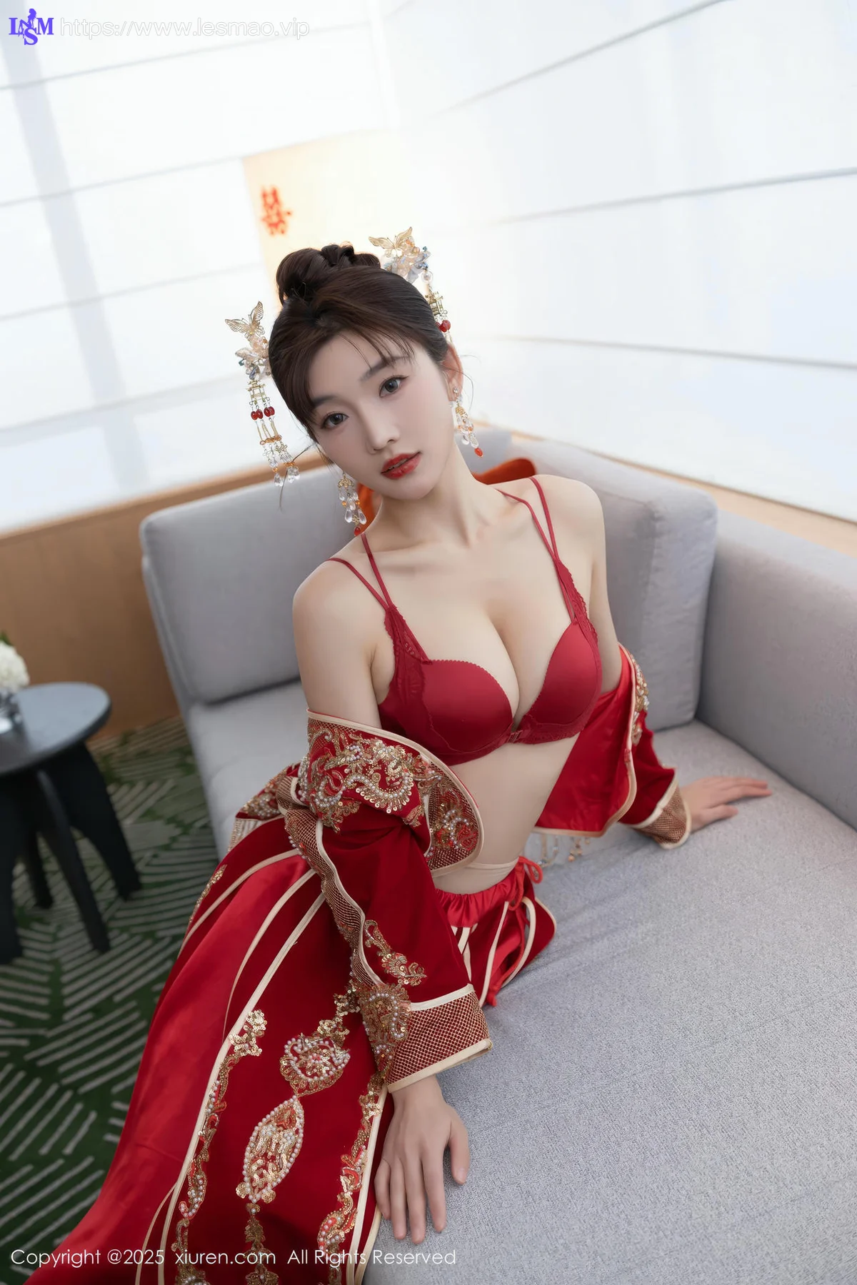 XiuRen 秀人 No.9770 陆萱萱旗袍制服私房 - 15
