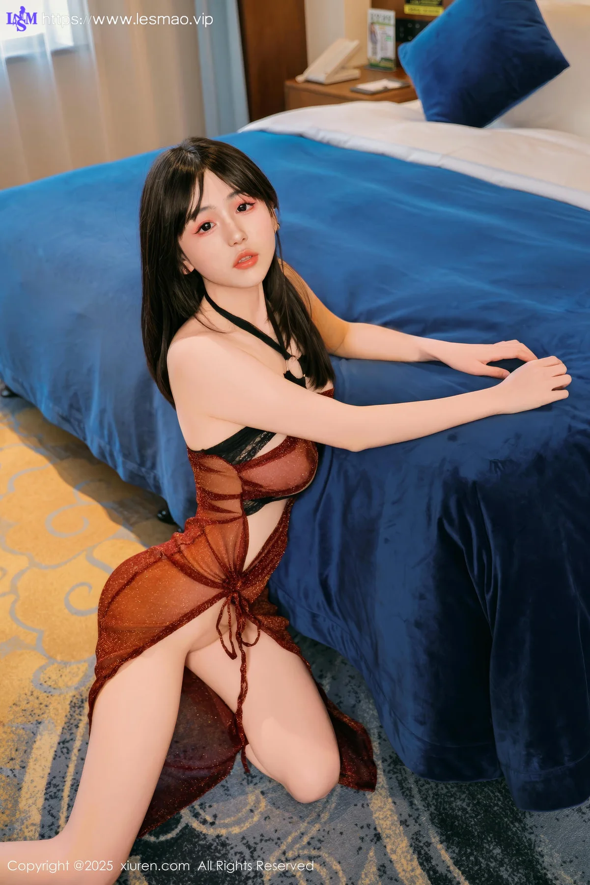XiuRen 秀人 No.9804 奶芙乔乔 香肩长腿美腿 - 41