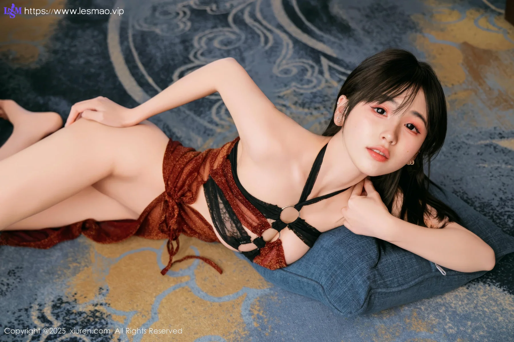 XiuRen 秀人 No.9804 奶芙乔乔 香肩长腿美腿 - 52