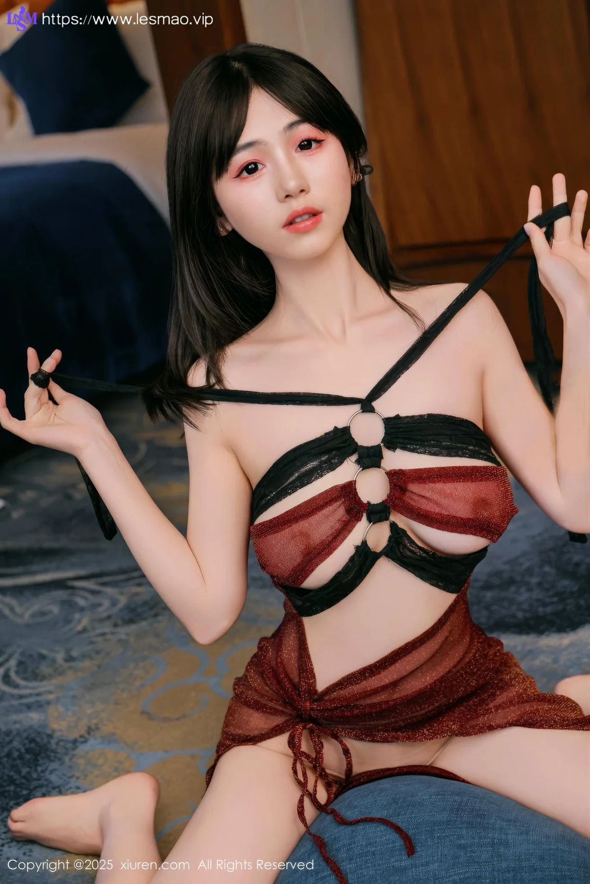 XiuRen 秀人 No.9804 奶芙乔乔 香肩长腿美腿 - 57