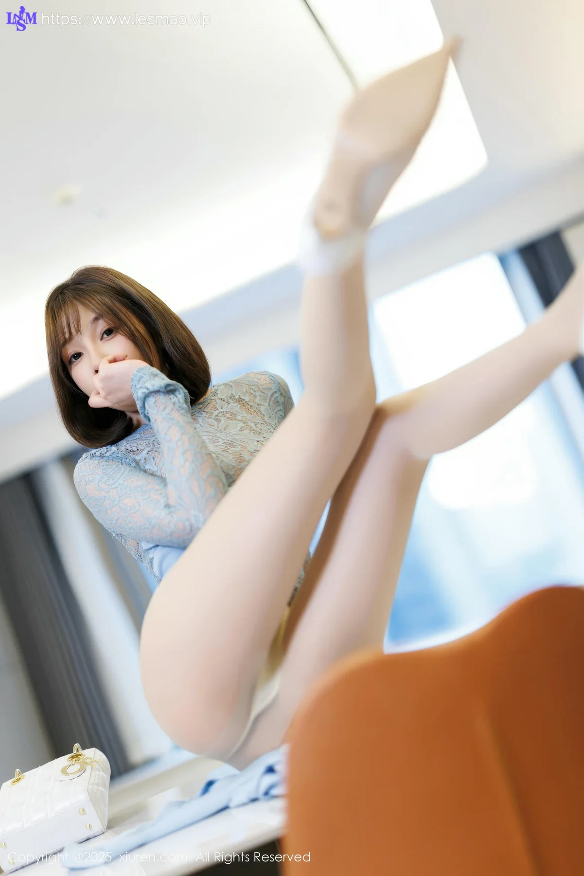 XiuRen 秀人 No.9805 徐莉芝Booty 灰色内衣私房 - 23