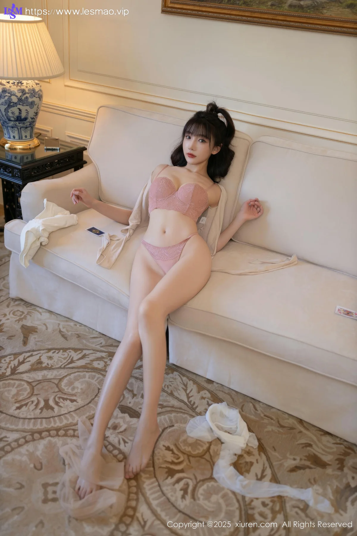 XiuRen 秀人 No.9806 初梦瑶 连体衣长腿套图 - 46