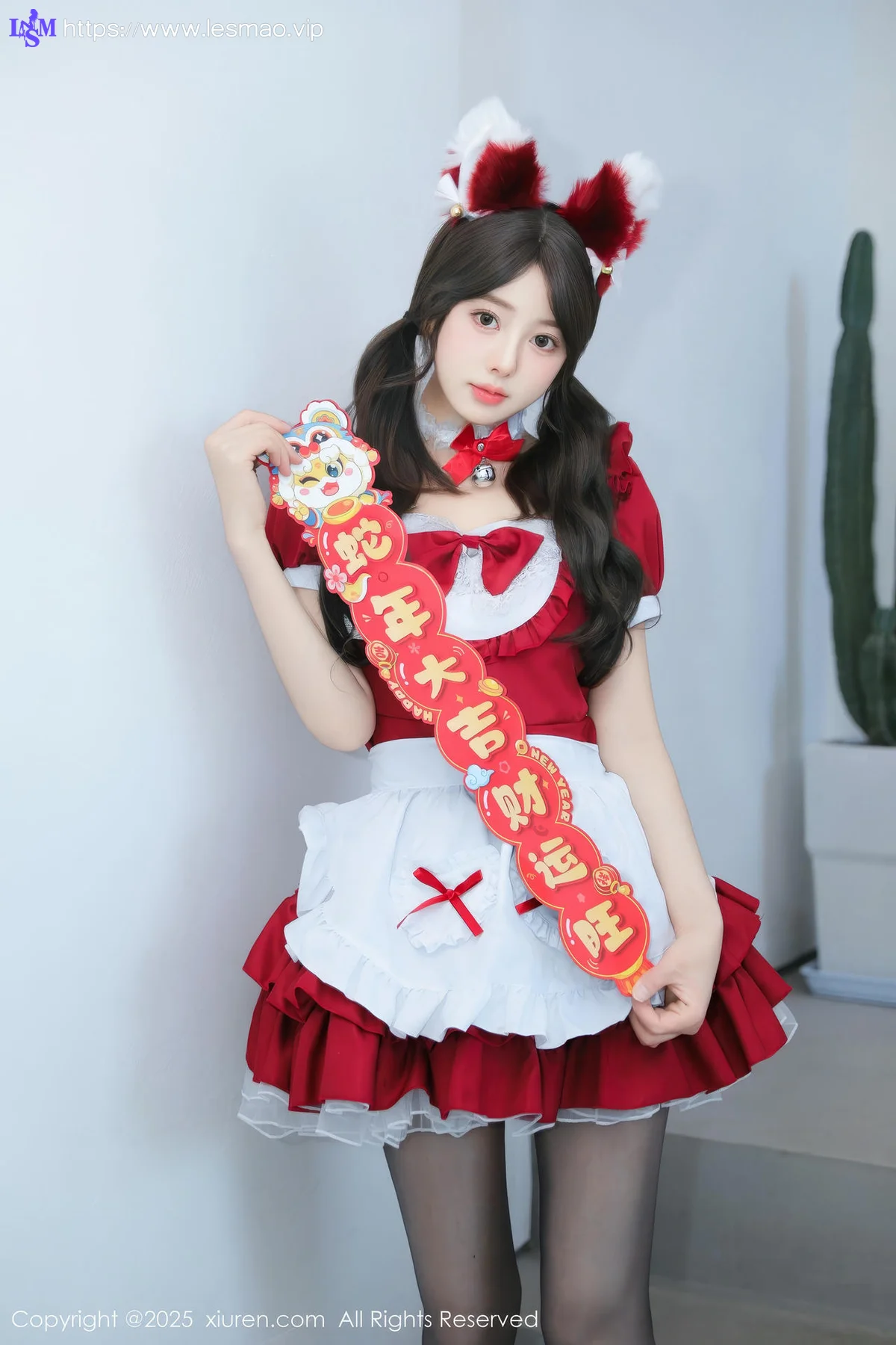 XiuRen 秀人 No.9814 桃妖天  节日写真 - 14