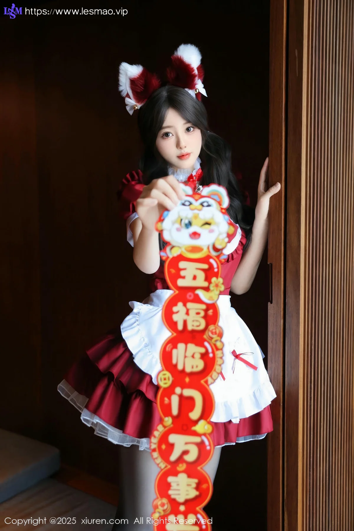 XiuRen 秀人 No.9814 桃妖天  节日写真 - 17