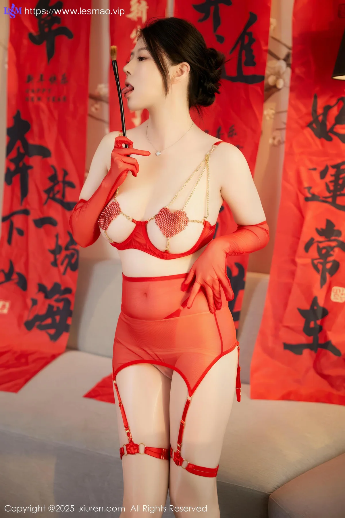 XiuRen 秀人 No.9816 白茹雪abby 节日写真 - 11