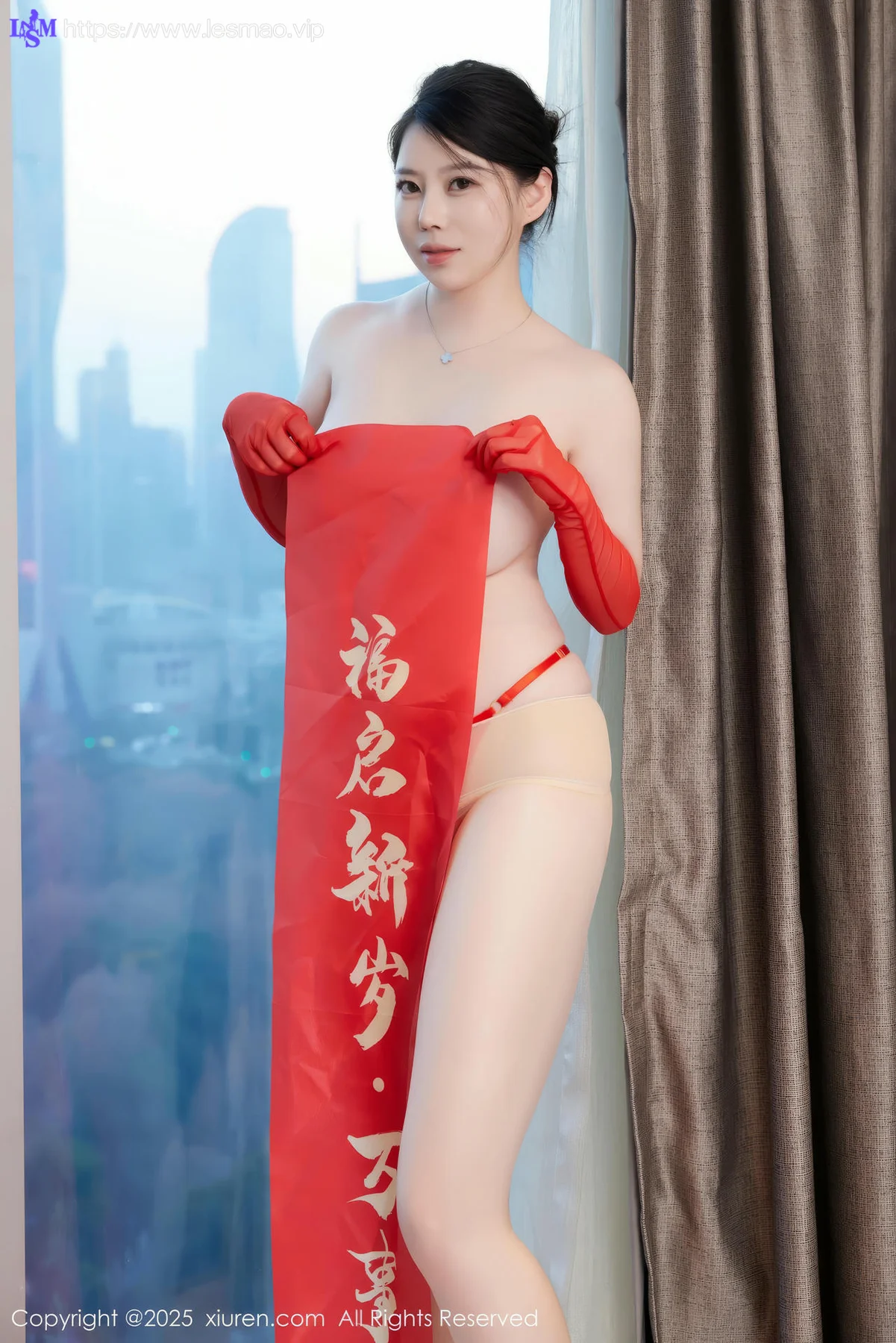 XiuRen 秀人 No.9816 白茹雪abby 节日写真 - 78