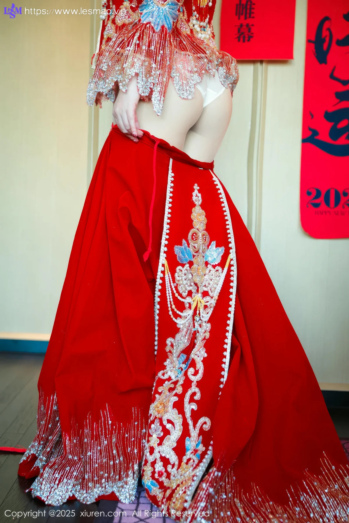XiuRen 秀人 No.9823 蛋蛋宝 制服新春美女写真 - 39