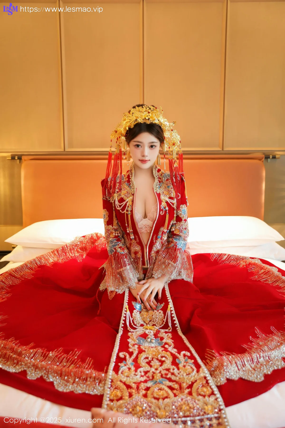 XiuRen 秀人 No.9823 蛋蛋宝 制服新春美女写真 - 57