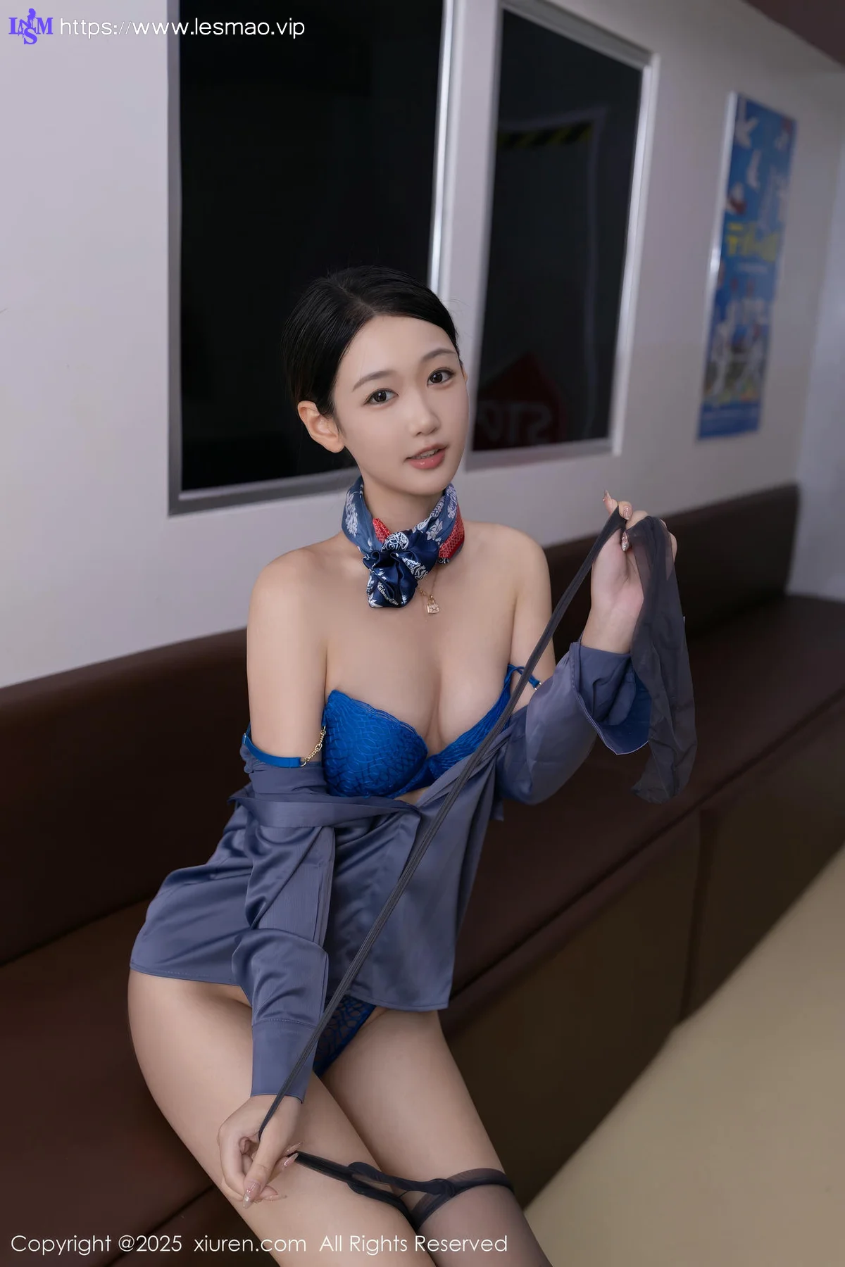XiuRen 秀人 No.9824 唐安琪 空姐制服私房 - 56