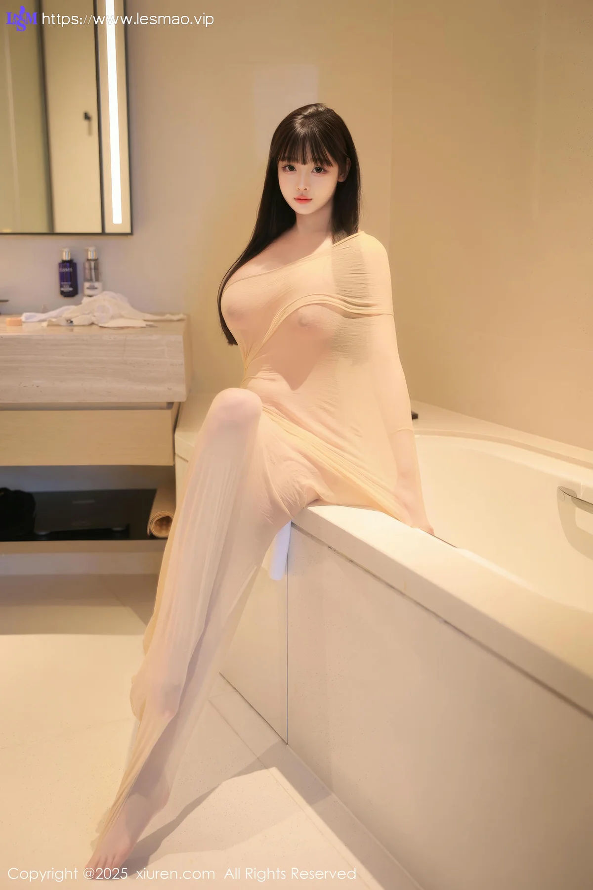 XiuRen 秀人 No.9825 余安安 连体丝袜玉体诱惑 - 49