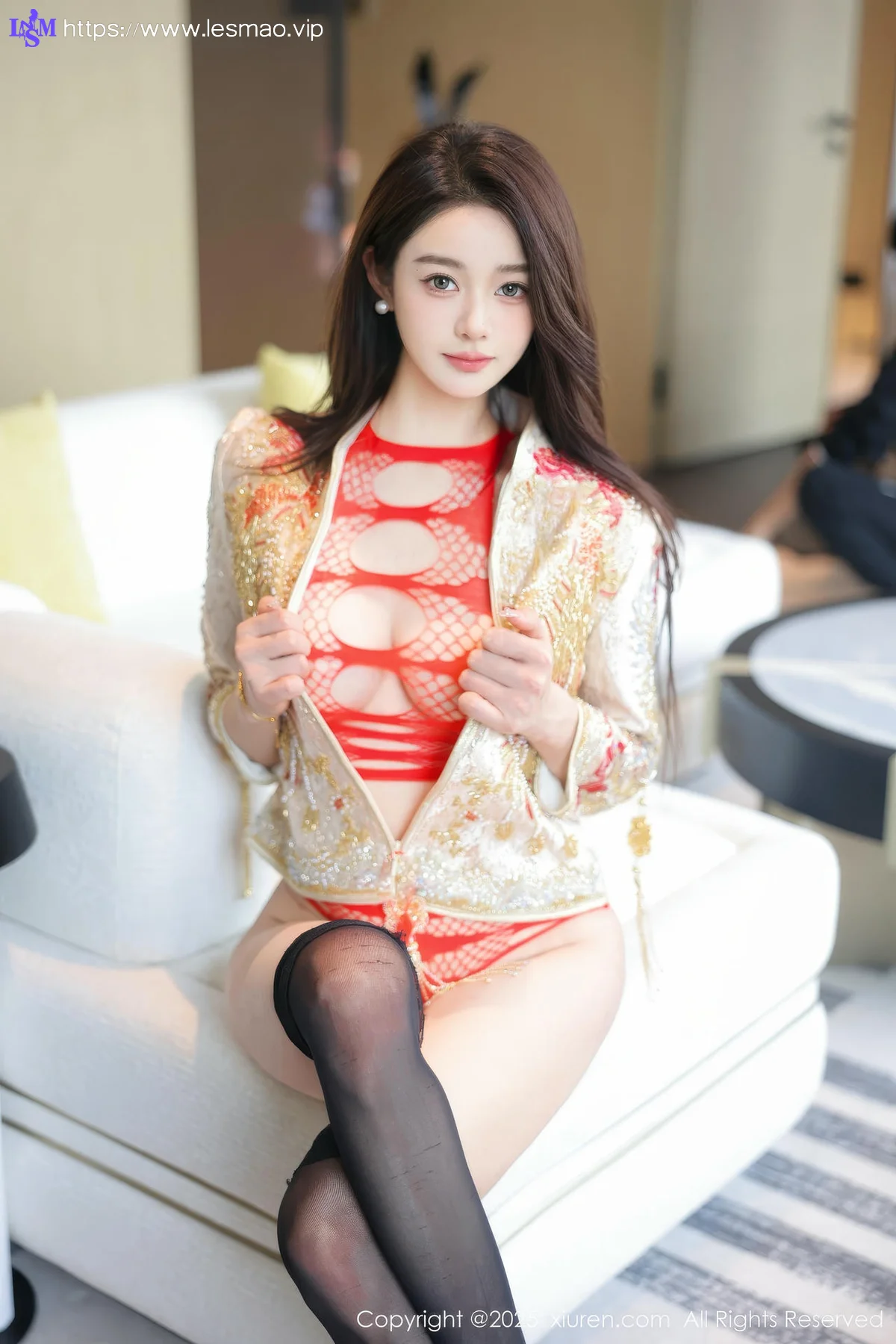 XiuRen 秀人 No.9833 candy糖糖 新年旗袍 - 20