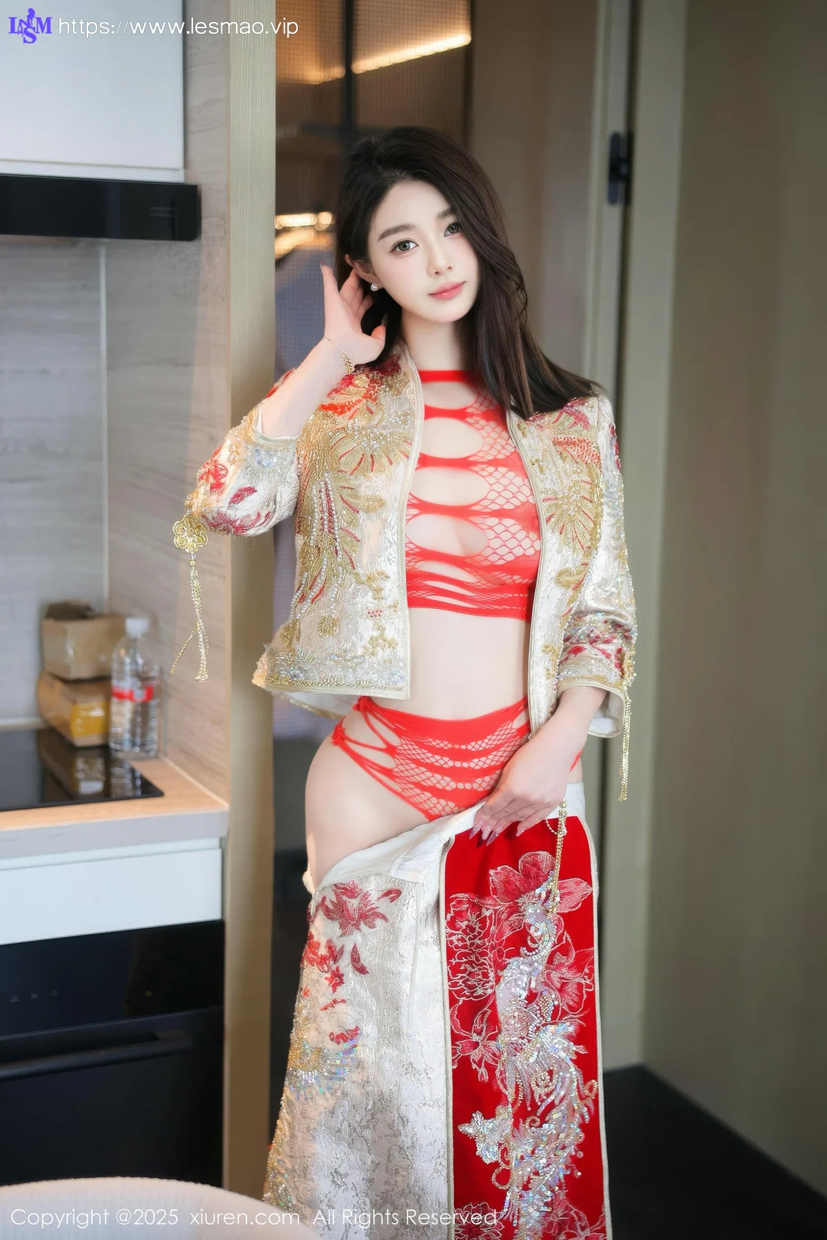 XiuRen 秀人 No.9833 candy糖糖 新年旗袍 - 26