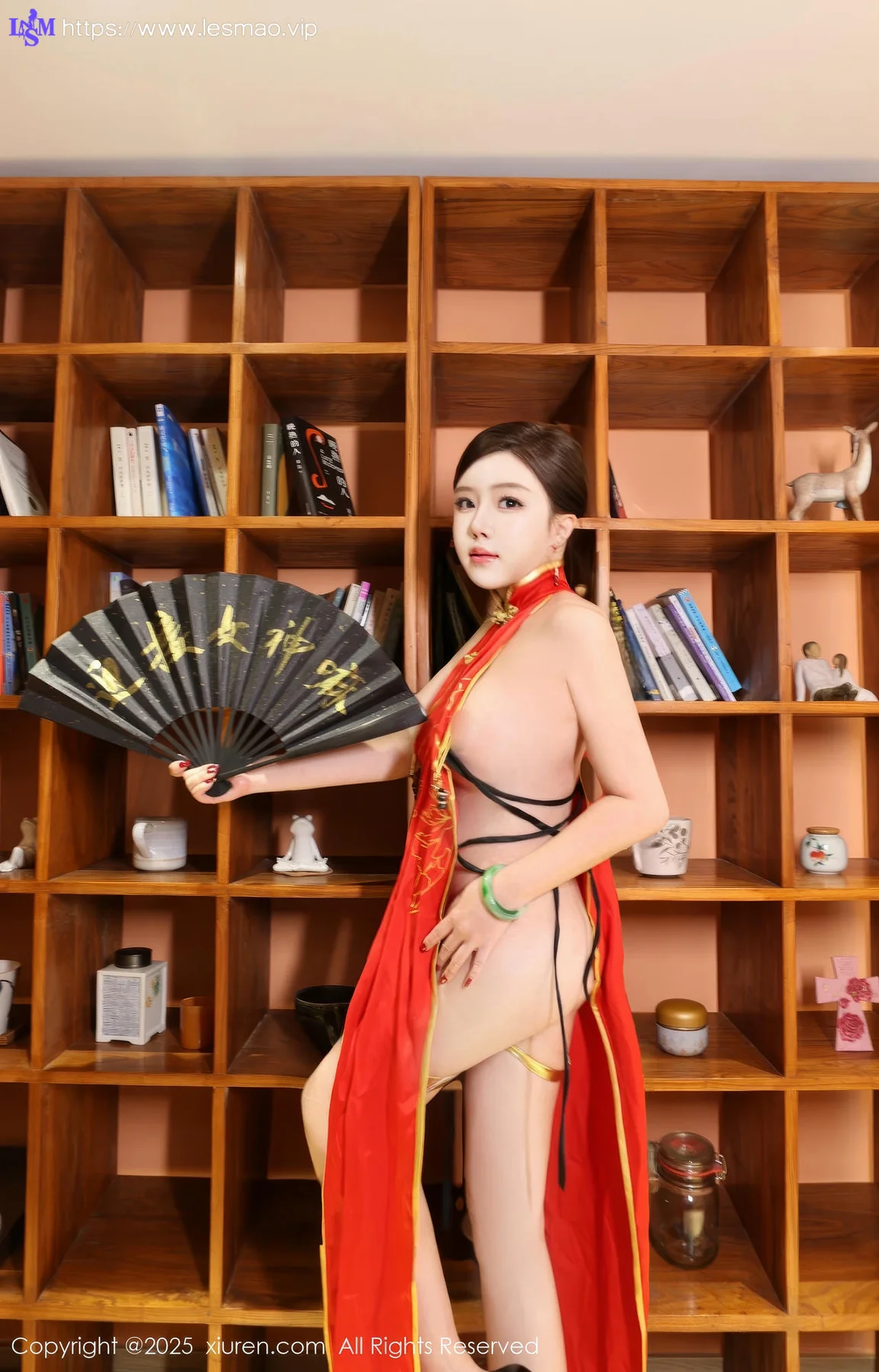 XiuRen 秀人 No.9834 小薯条nienie cos旗袍套图 - 28