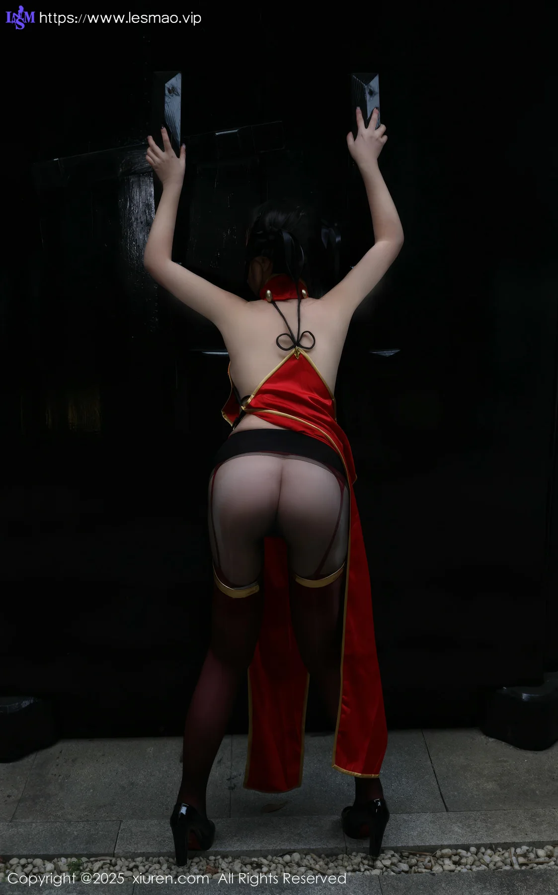 XiuRen 秀人 No.9834 小薯条nienie cos旗袍套图 - 105