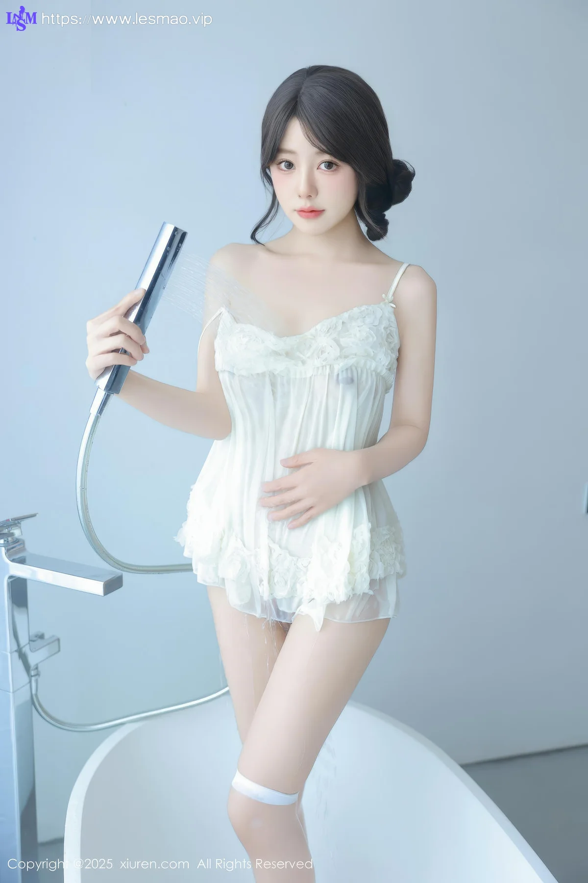 XiuRen 秀人 No.9851 桃妖夭 浴缸场景拍摄 - 59