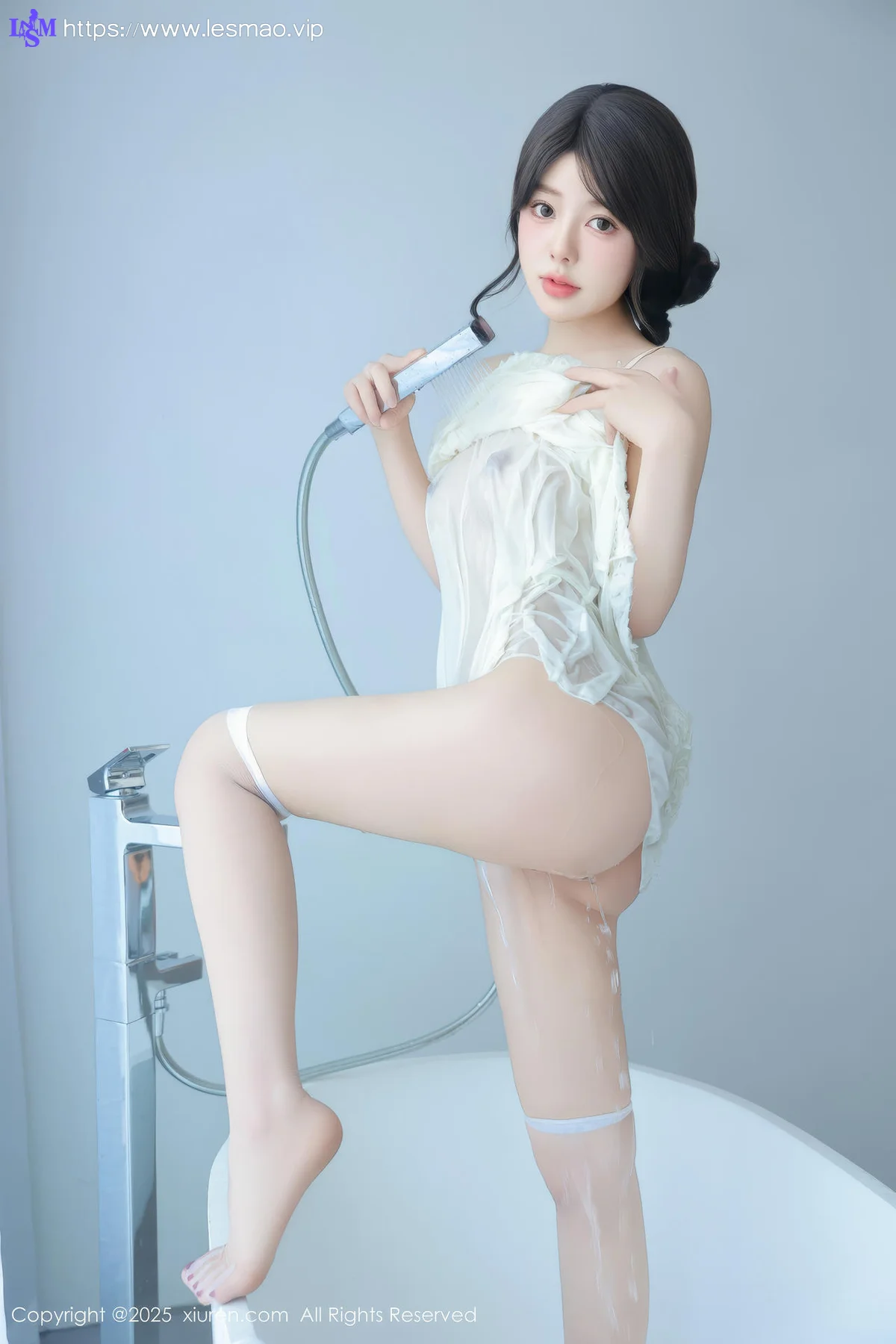 XiuRen 秀人 No.9851 桃妖夭 浴缸场景拍摄 - 64