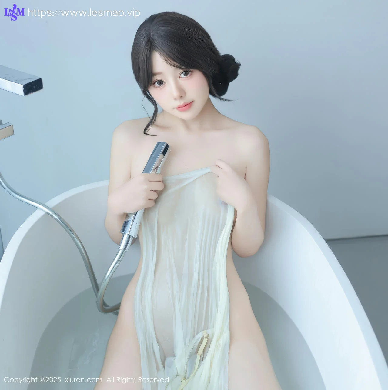 XiuRen 秀人 No.9851 桃妖夭 浴缸场景拍摄 - 96