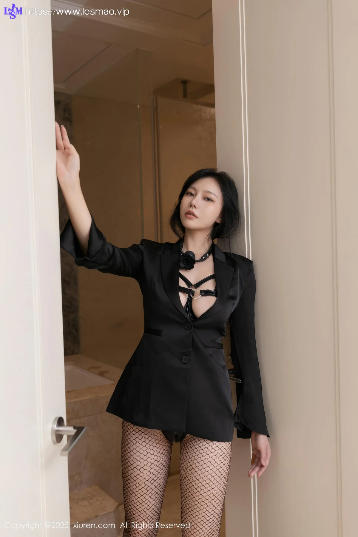 XiuRen 秀人 No.9870 安然anran ol网袜丝袜长腿 - 12