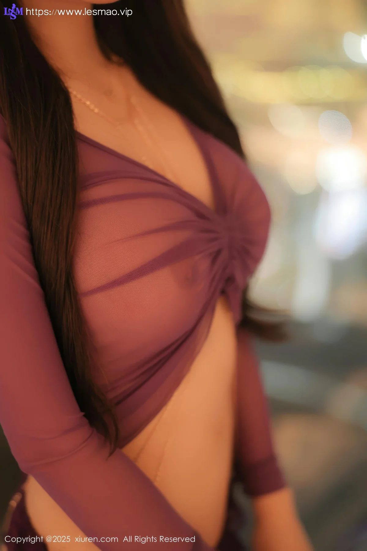 XiuRen 秀人 No.9876 媃柔rourou 紫色诱惑私房美女 - 24