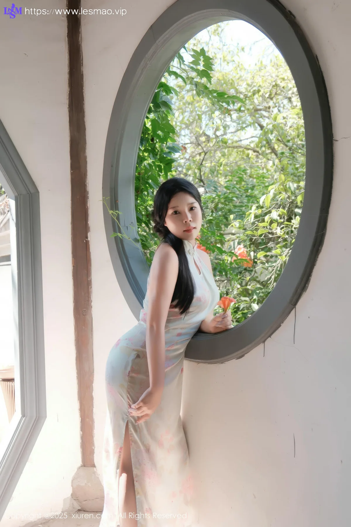 XiuRen 秀人 No.9892 麦田 旗袍玉体性感写真 - 36