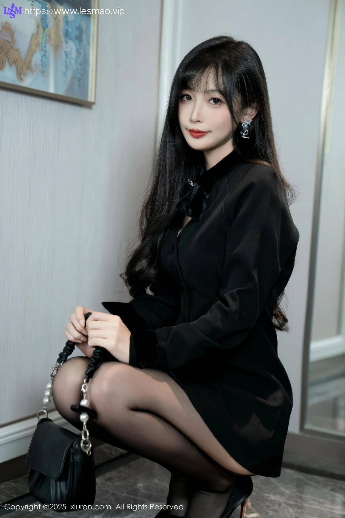 XiuRen 秀人 No.9918 樱桃小阑子 香肩丝袜美腿 - 11