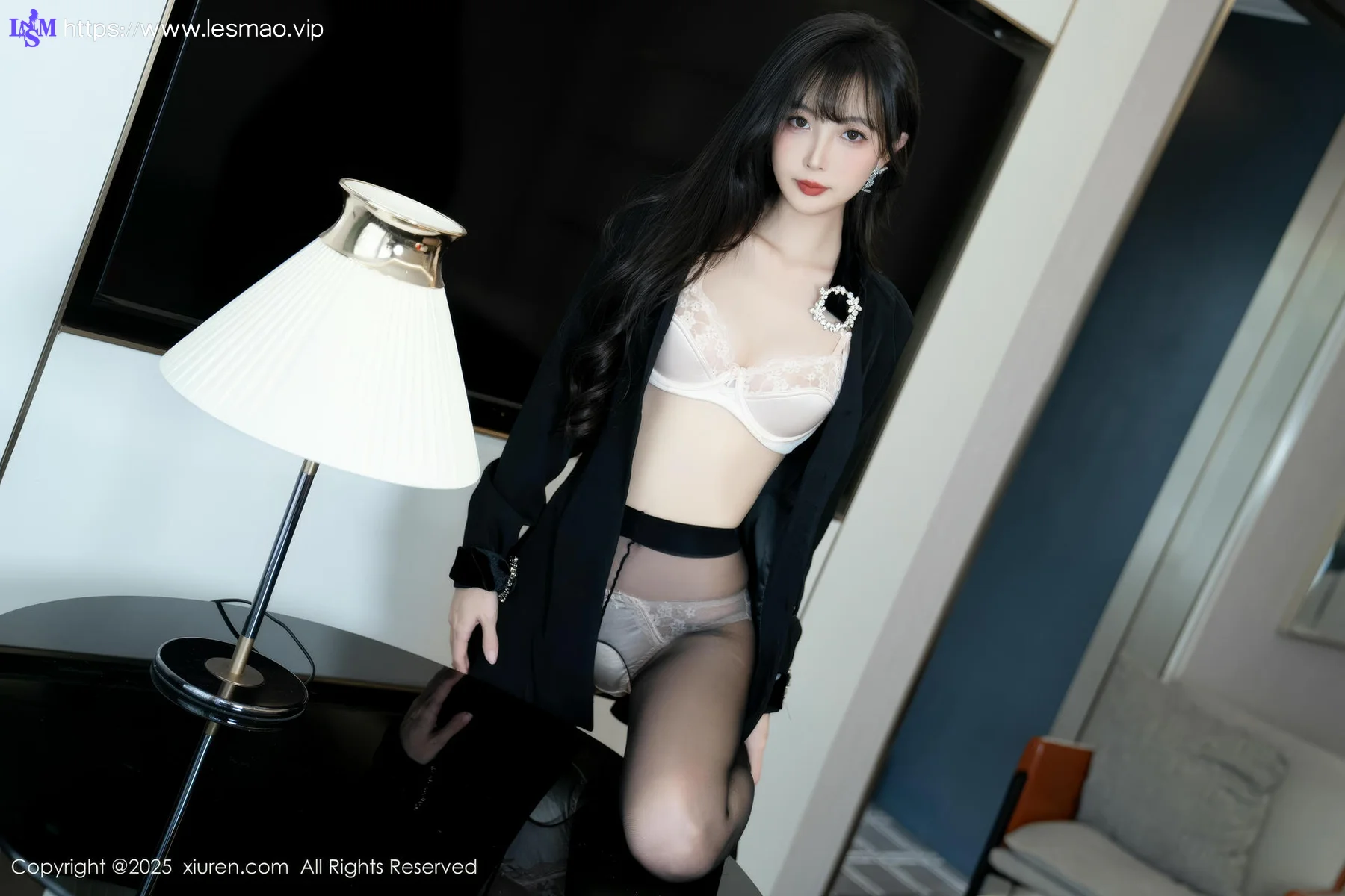 XiuRen 秀人 No.9918 樱桃小阑子 香肩丝袜美腿 - 58