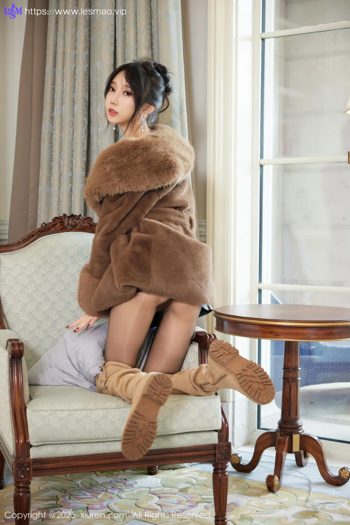 XiuRen 秀人 No.9919 玥儿玥er 乳贴黑丝美腿 - 22