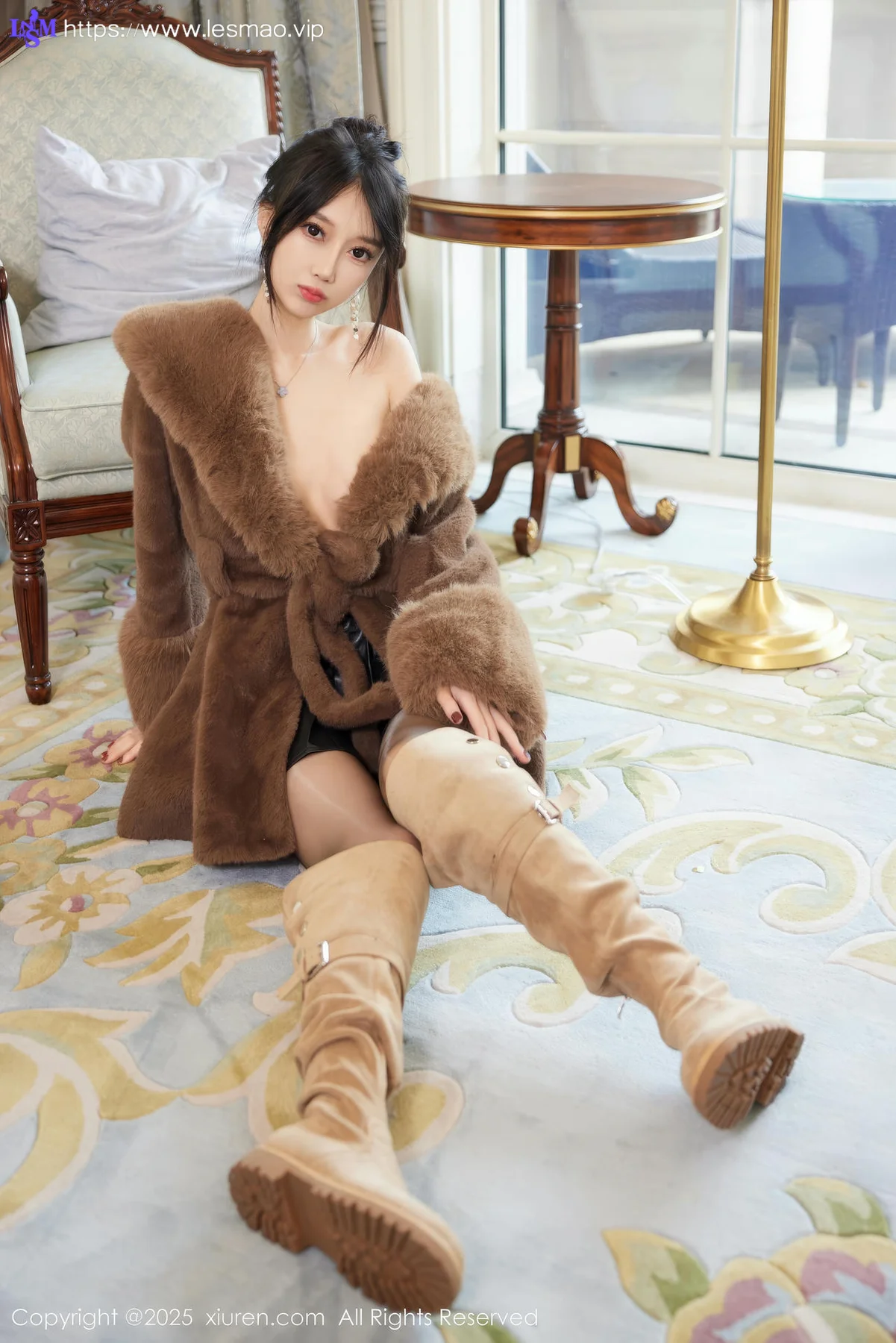 XiuRen 秀人 No.9919 玥儿玥er 乳贴黑丝美腿 - 26