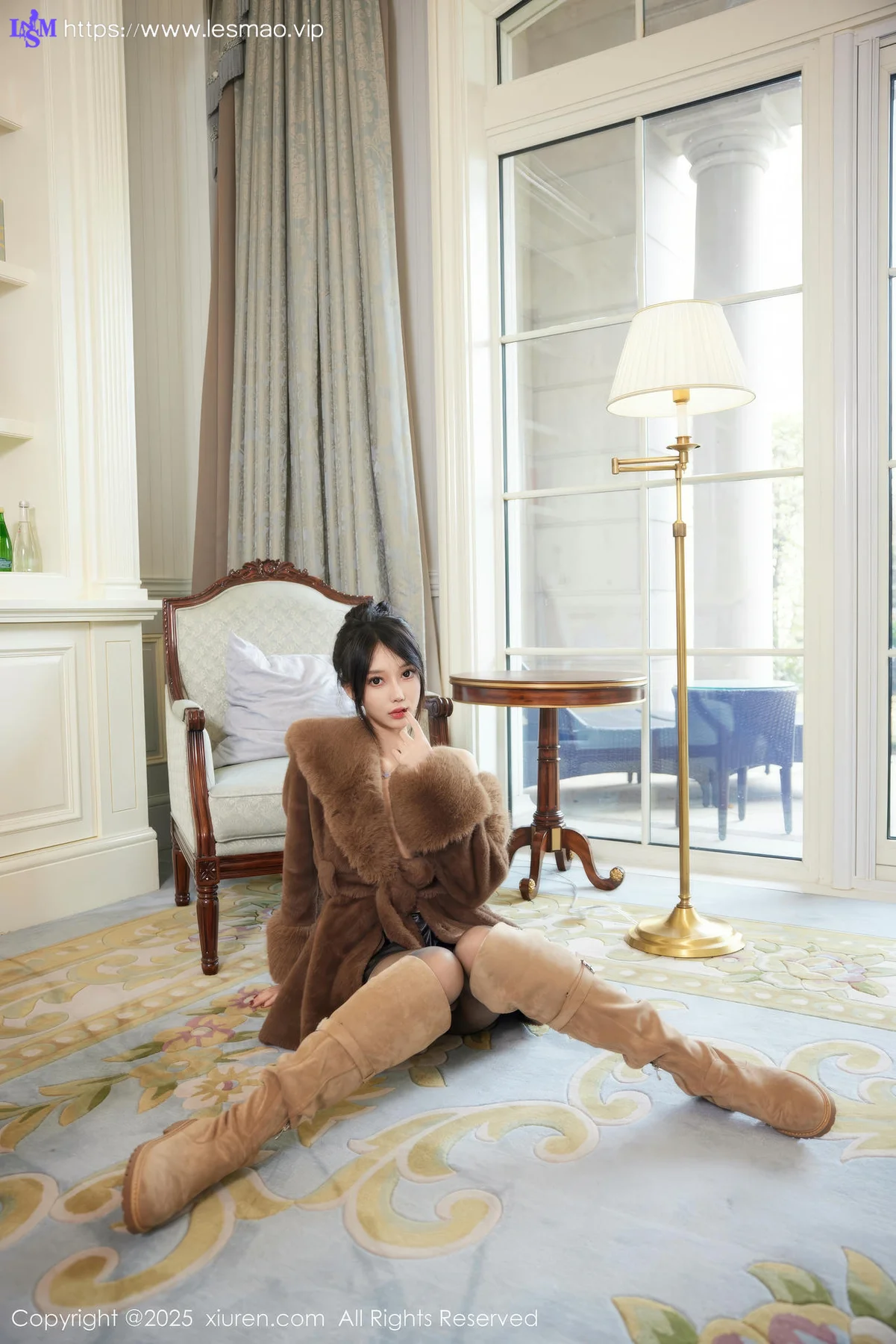 XiuRen 秀人 No.9919 玥儿玥er 乳贴黑丝美腿 - 27