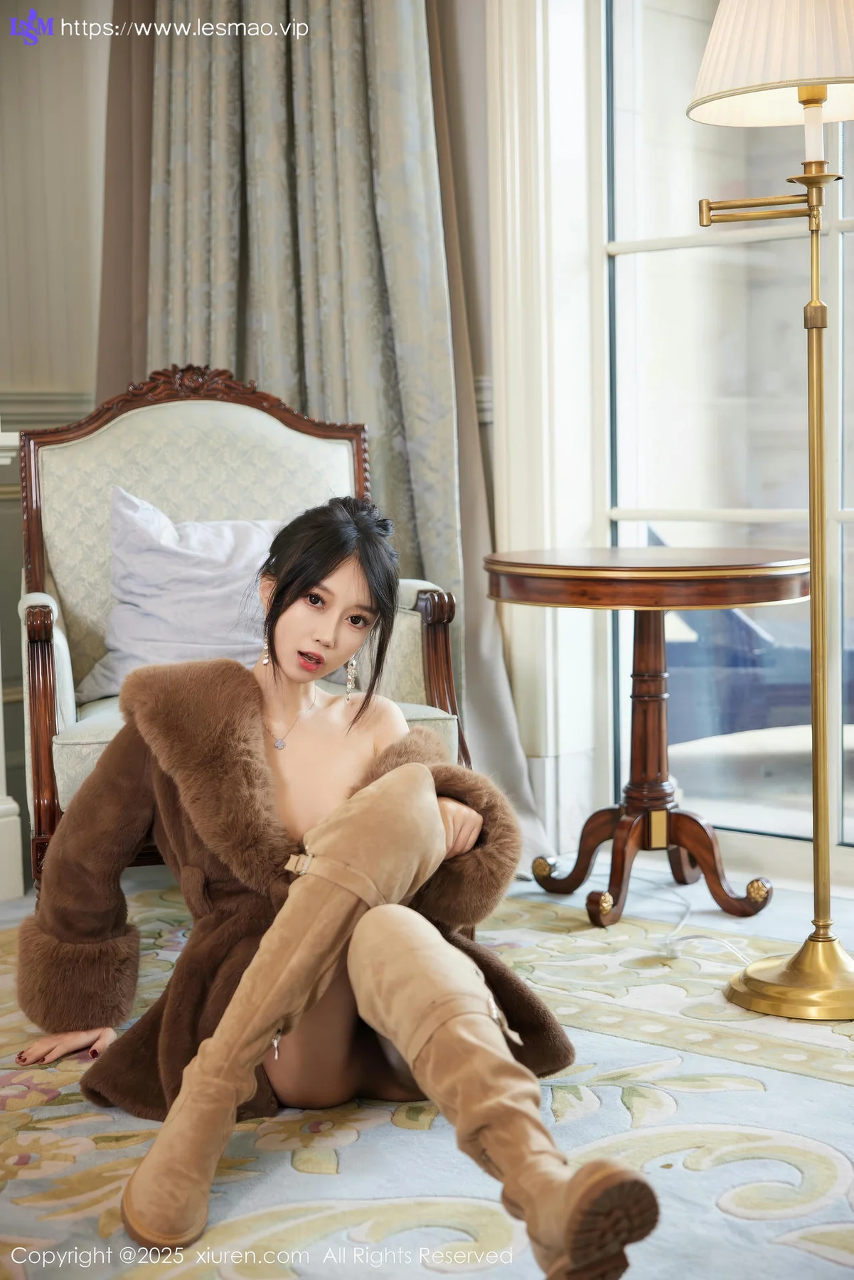XiuRen 秀人 No.9919 玥儿玥er 乳贴黑丝美腿 - 37