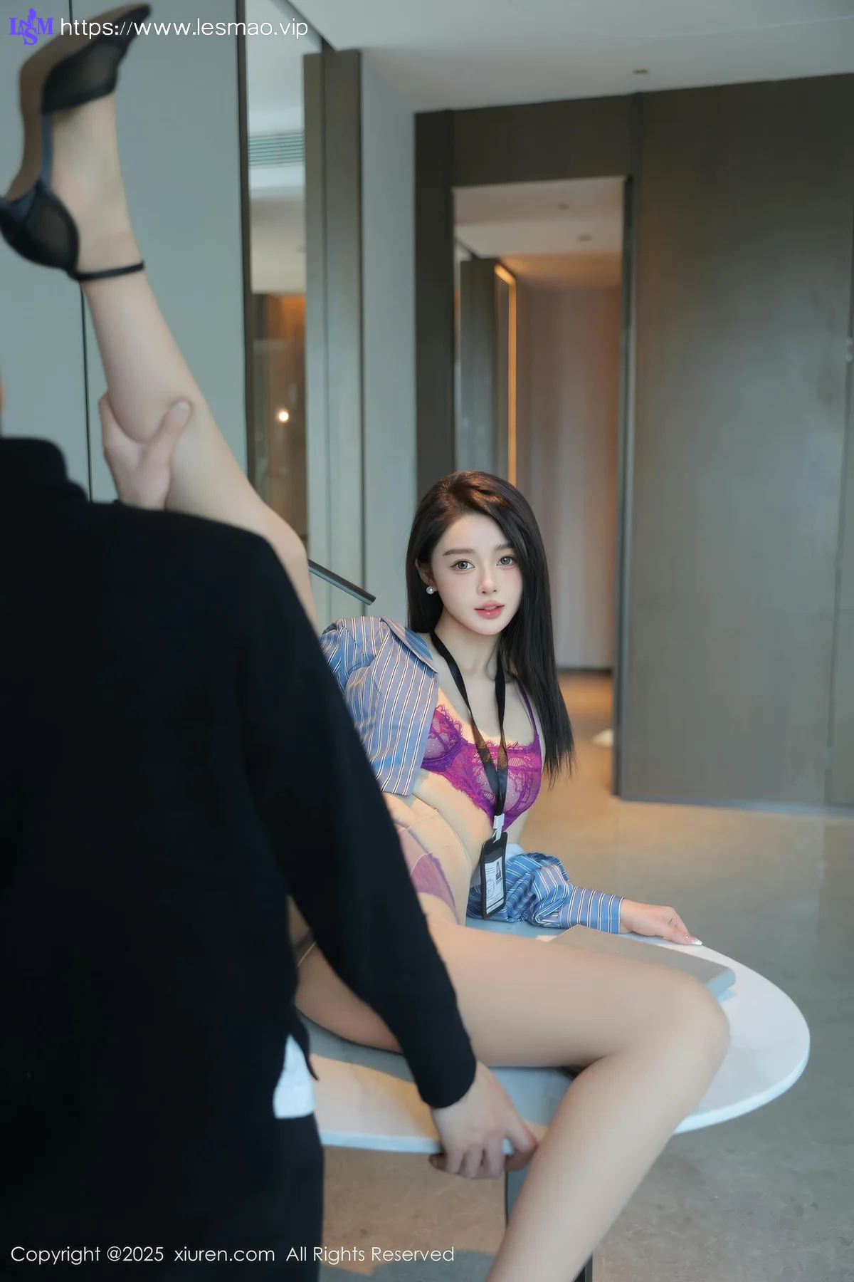 XiuRen 秀人 No.9921 Candy糖糖 蕾丝内衣短裙 - 30
