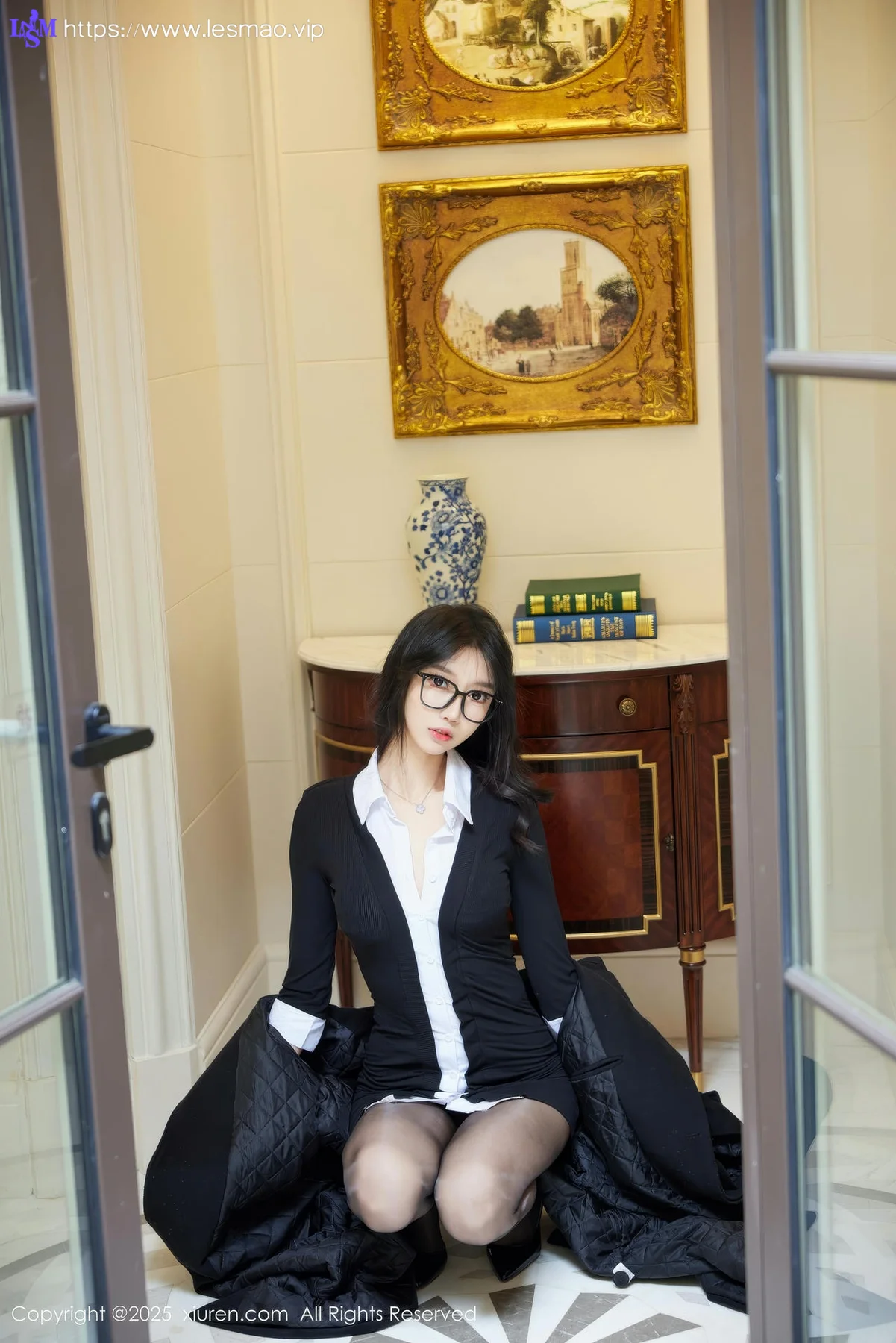 XiuRen 秀人 No.9926 玥儿玥er 眼镜ol美女制服 - 22